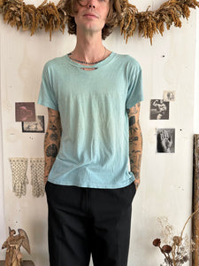 1980s Thrashed Light Blue Blank (M)