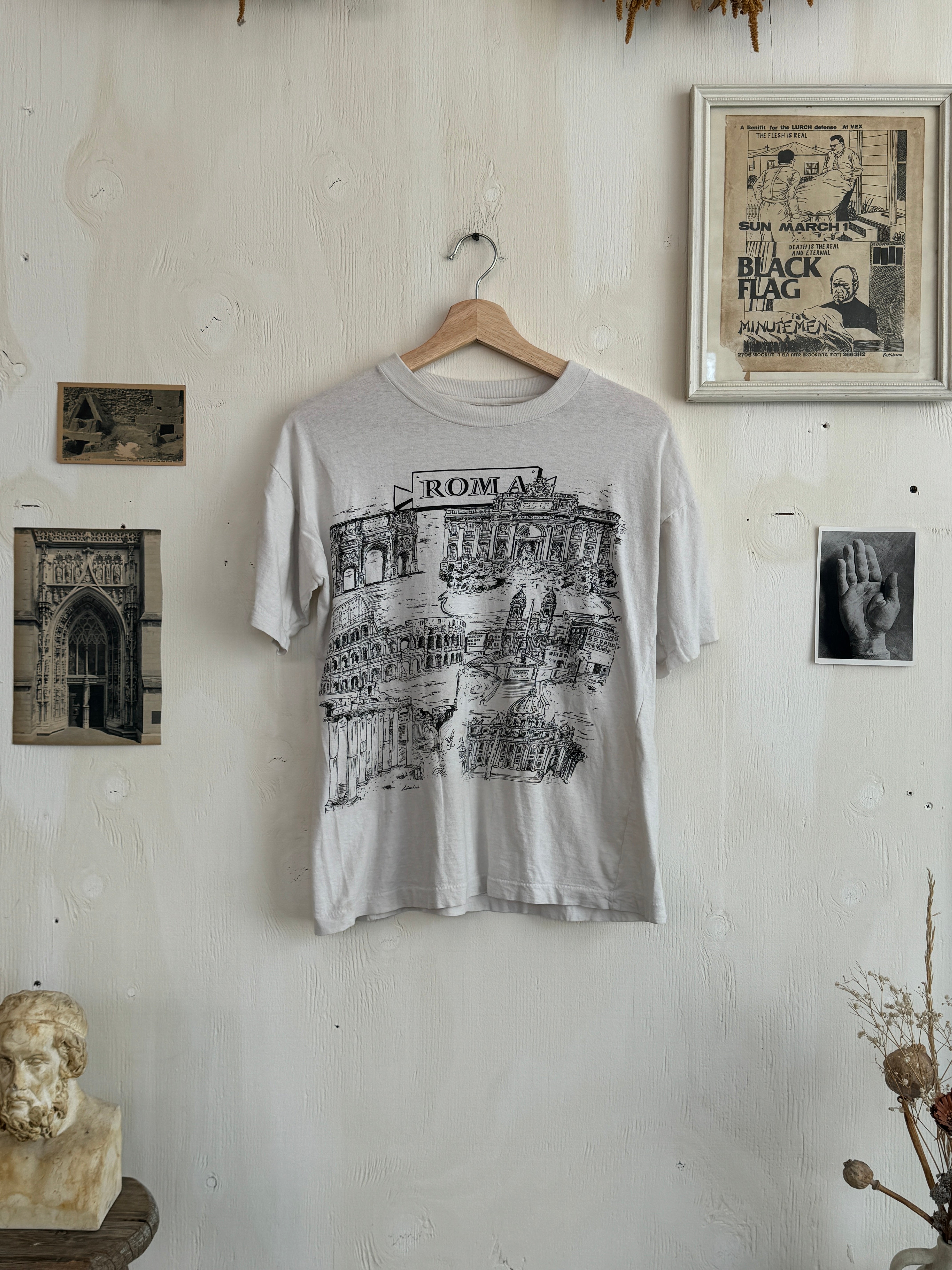 1980s Roma Illustrations Tee (Boxy M)