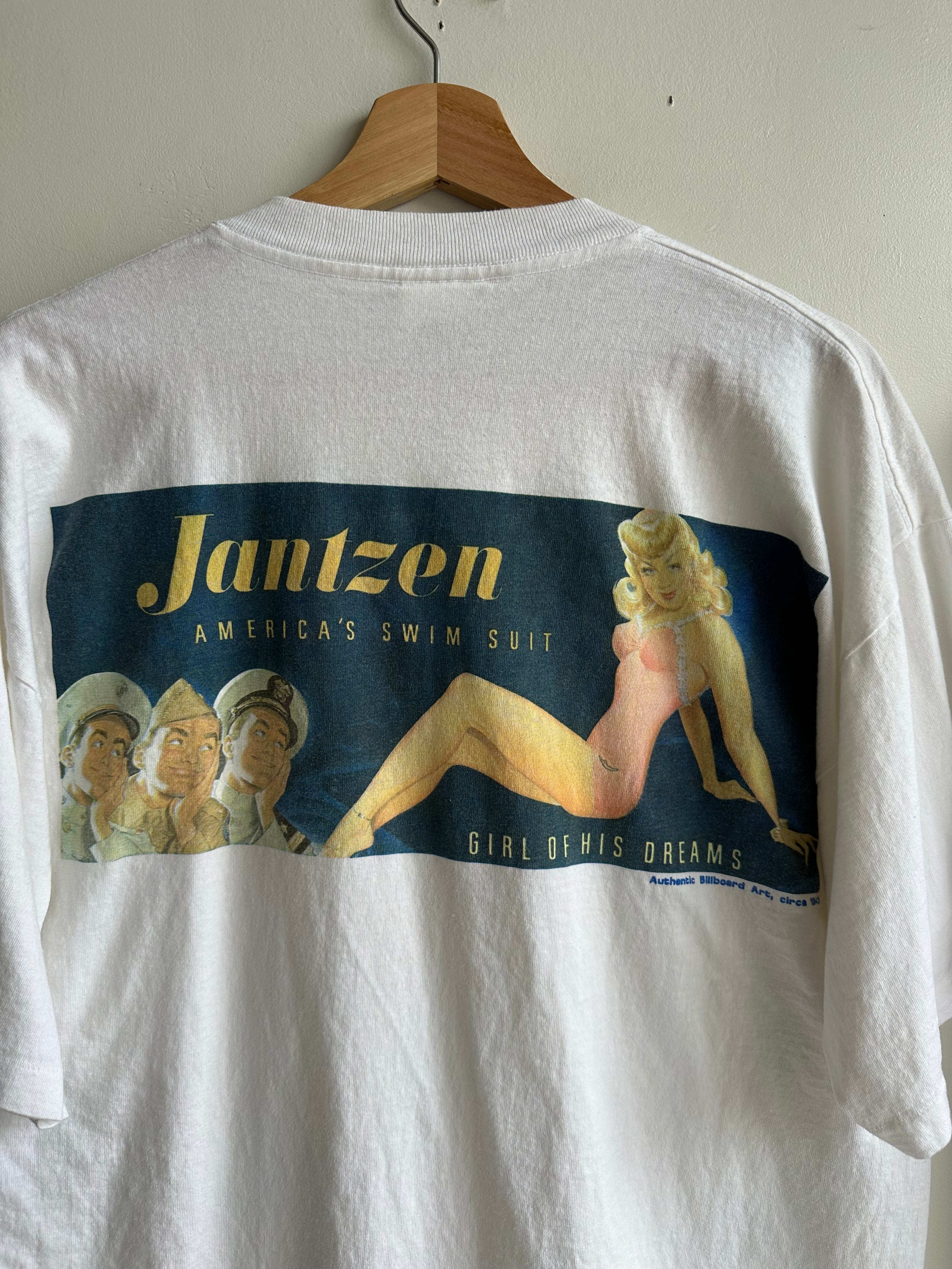 1990s Jantzen Swim Suit Tee (XL)