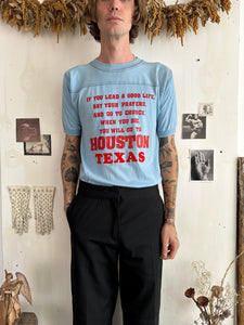 1980s Houston Texas Heaven Athletic Tee (M/L)