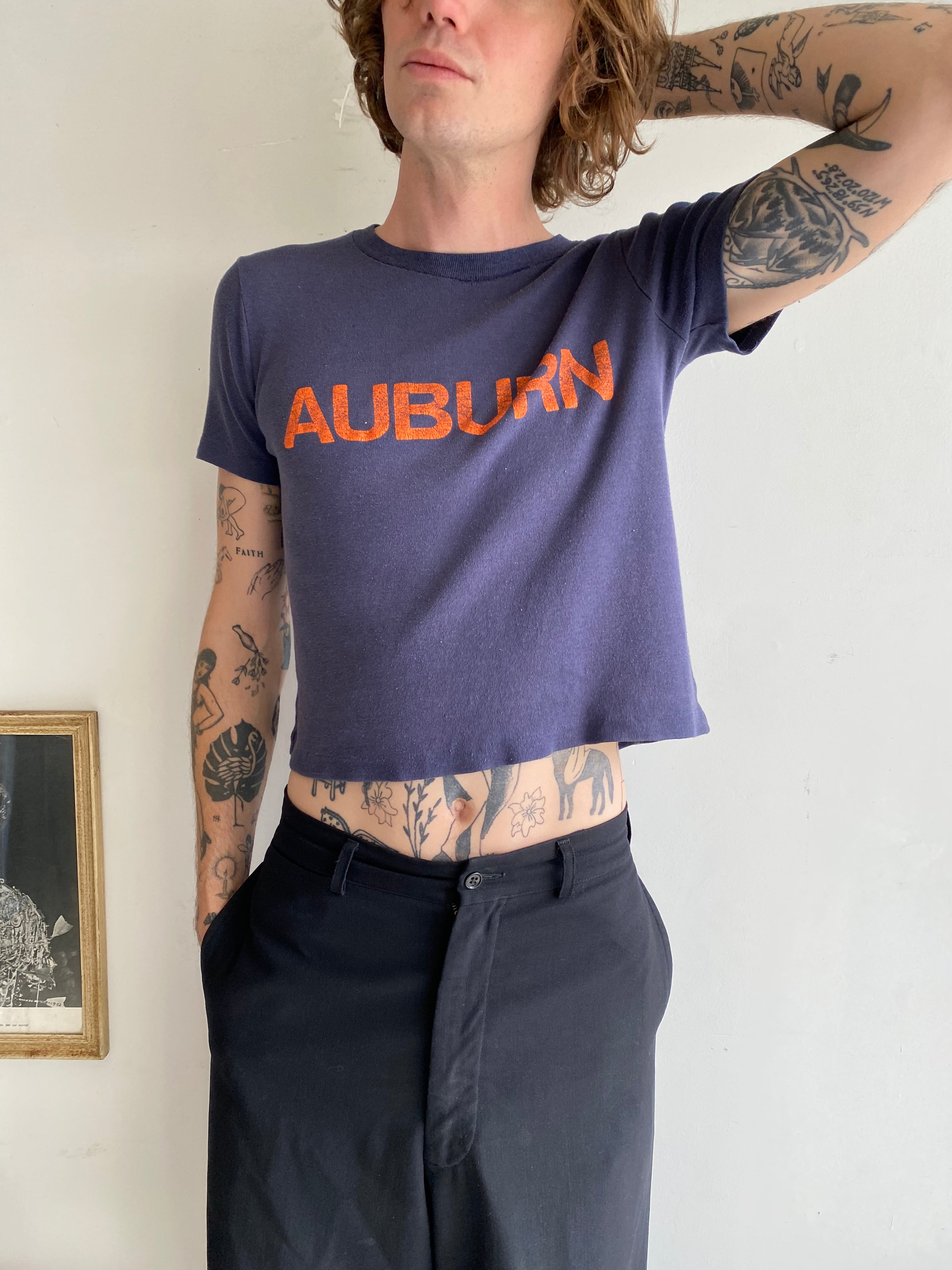 1980s Auburn T-Shirt (Boxy XS)