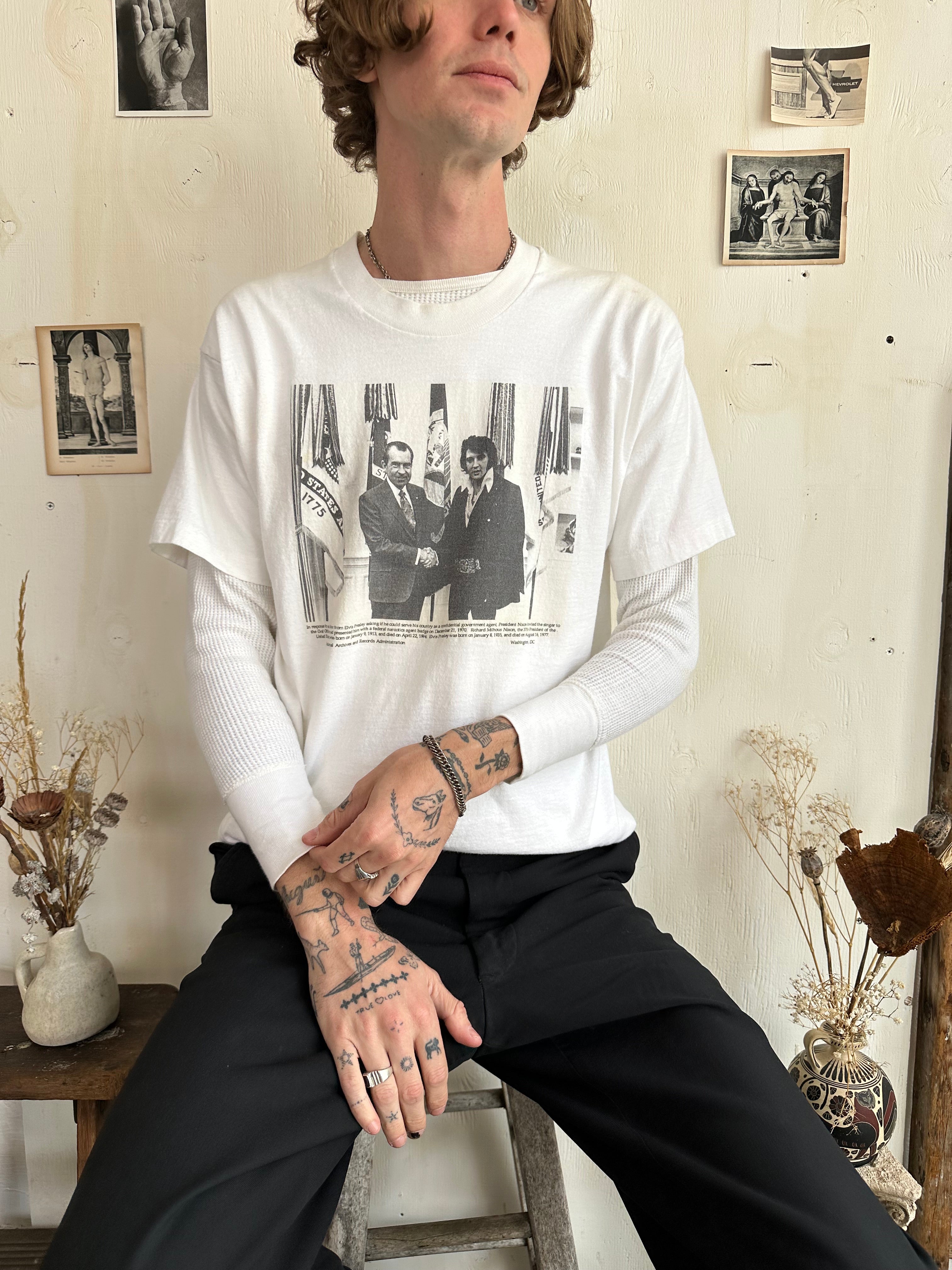 1990s The President and The King Tee (L)