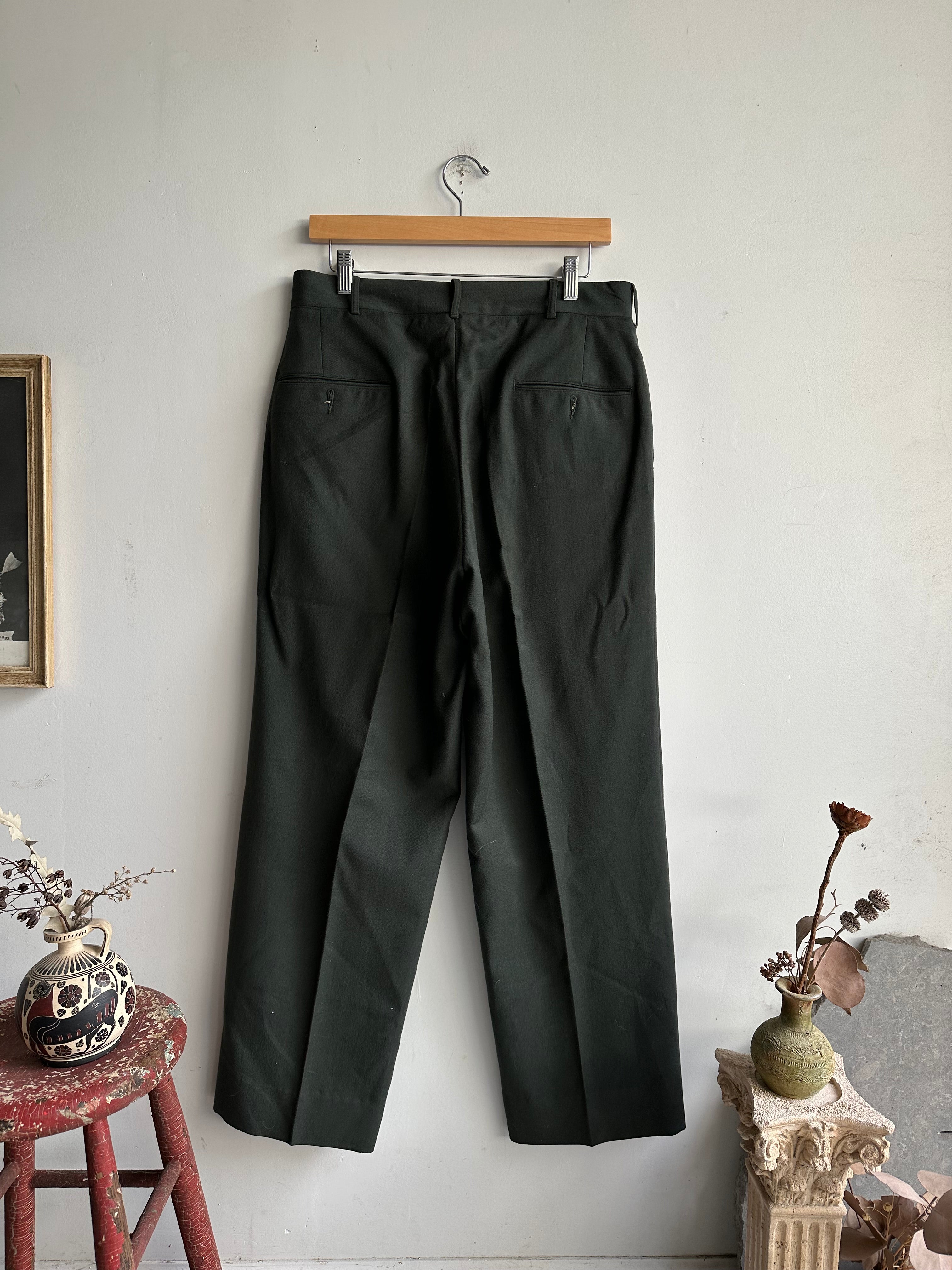 1940s Evergreen Military Trousers (32 x 28)