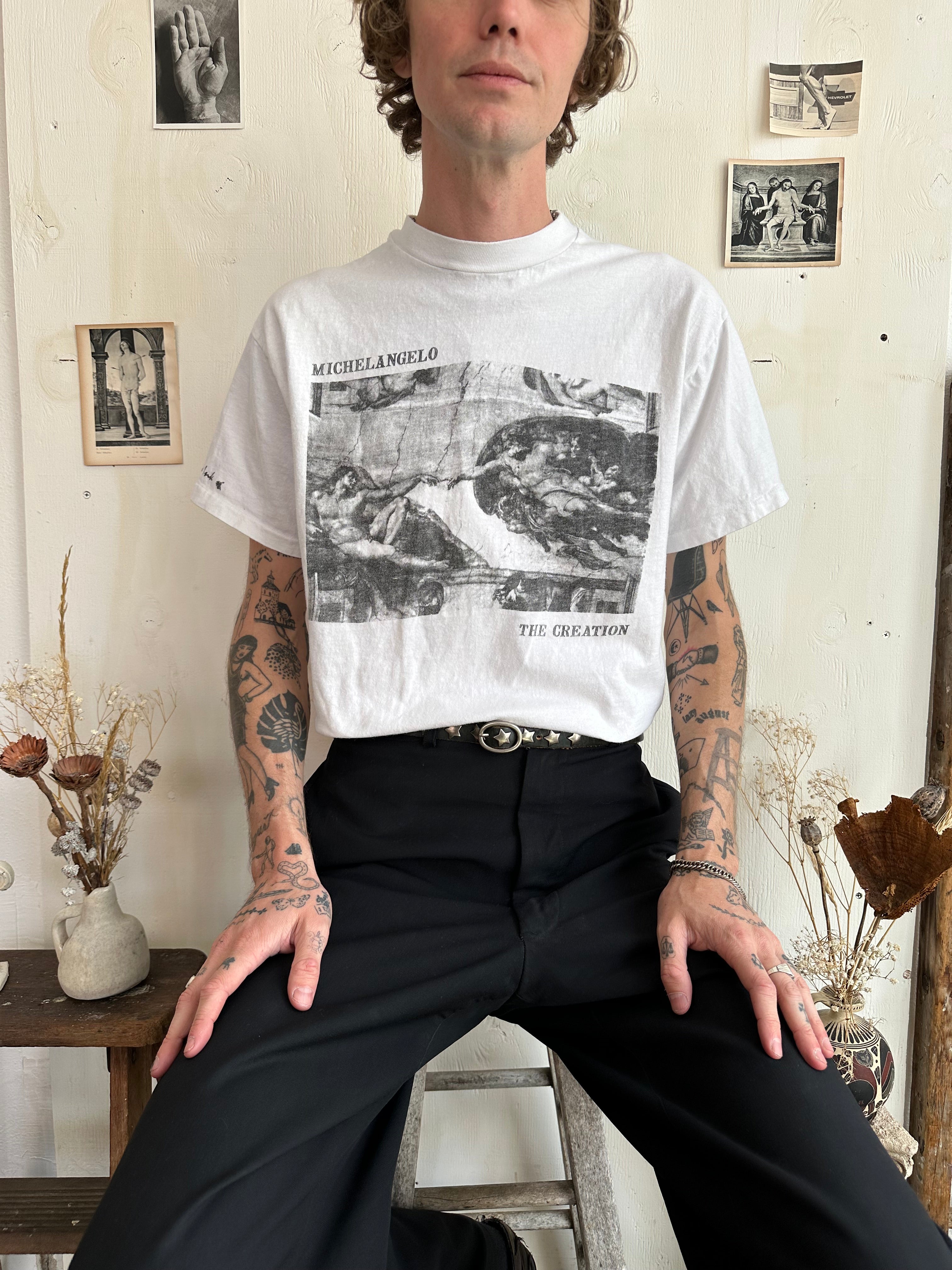1980s Michelangelo The Creation Tee (Boxy M/L)