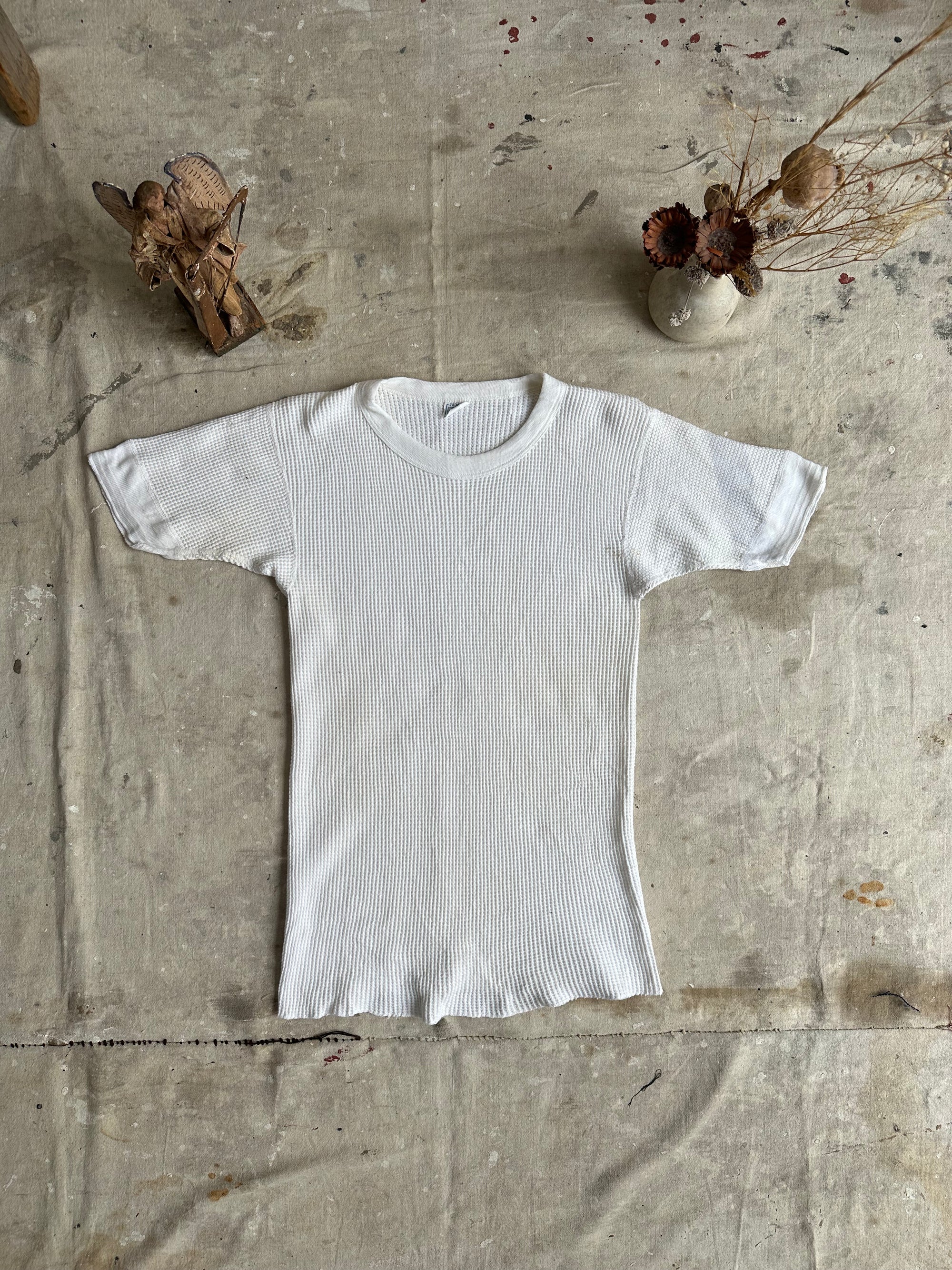 1960s Well Worn Short Sleeve Thermal