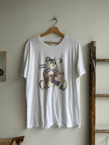 1990s Calico Teddy Bear Tee (L)