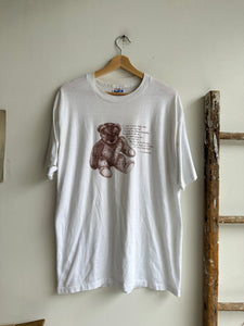 1980s Faded Teddy Bear Book Tee (XL)