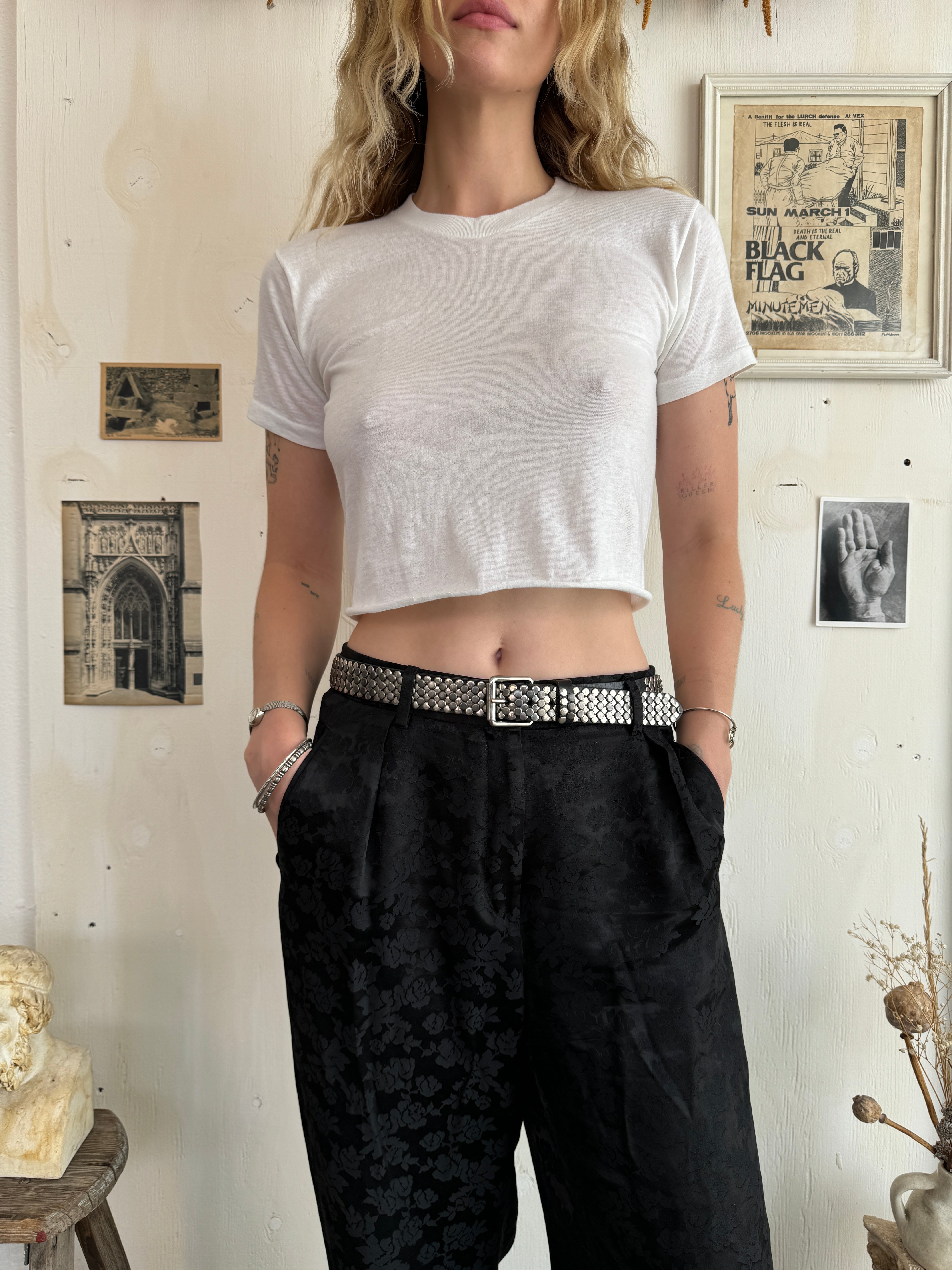 1990s Cropped Tee (Boxy S)