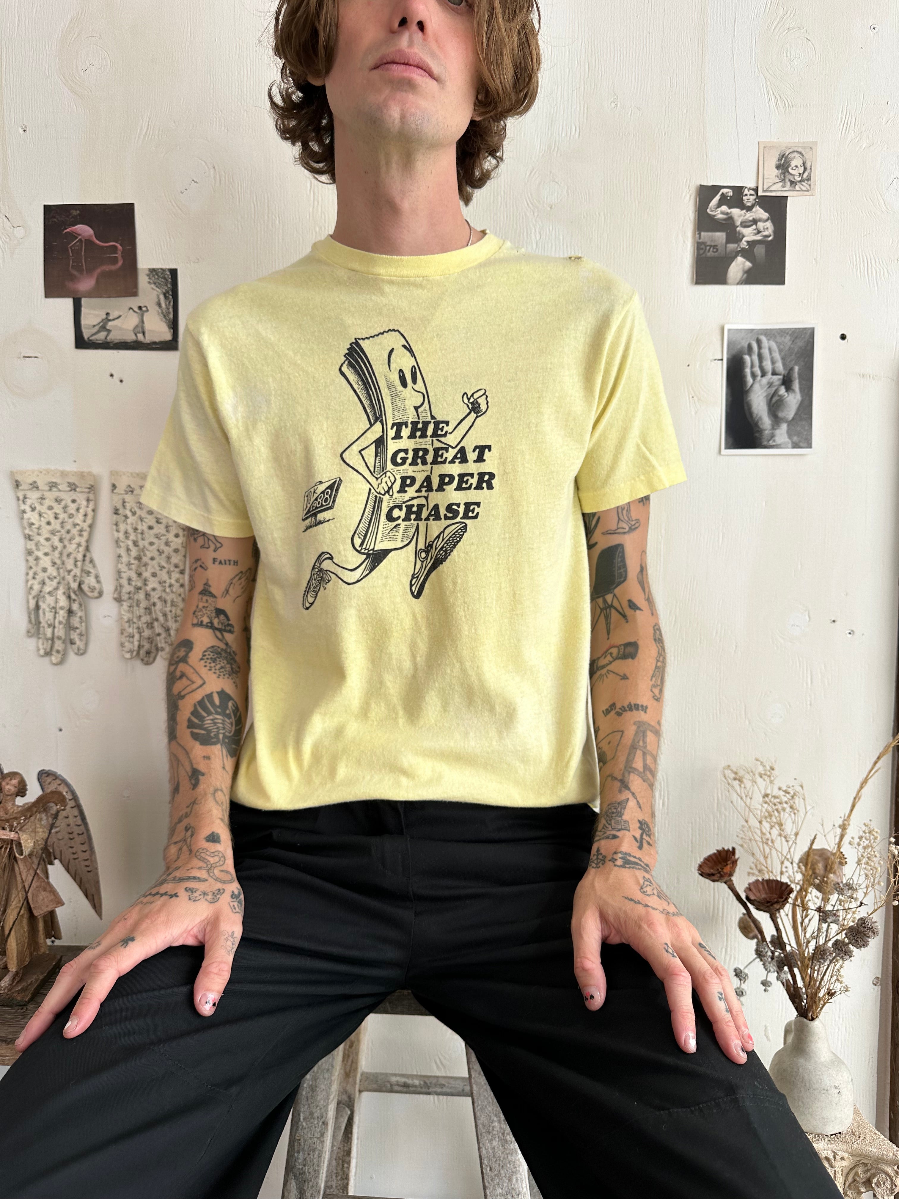 1980s The Great Paper Chase Tee (S/M)