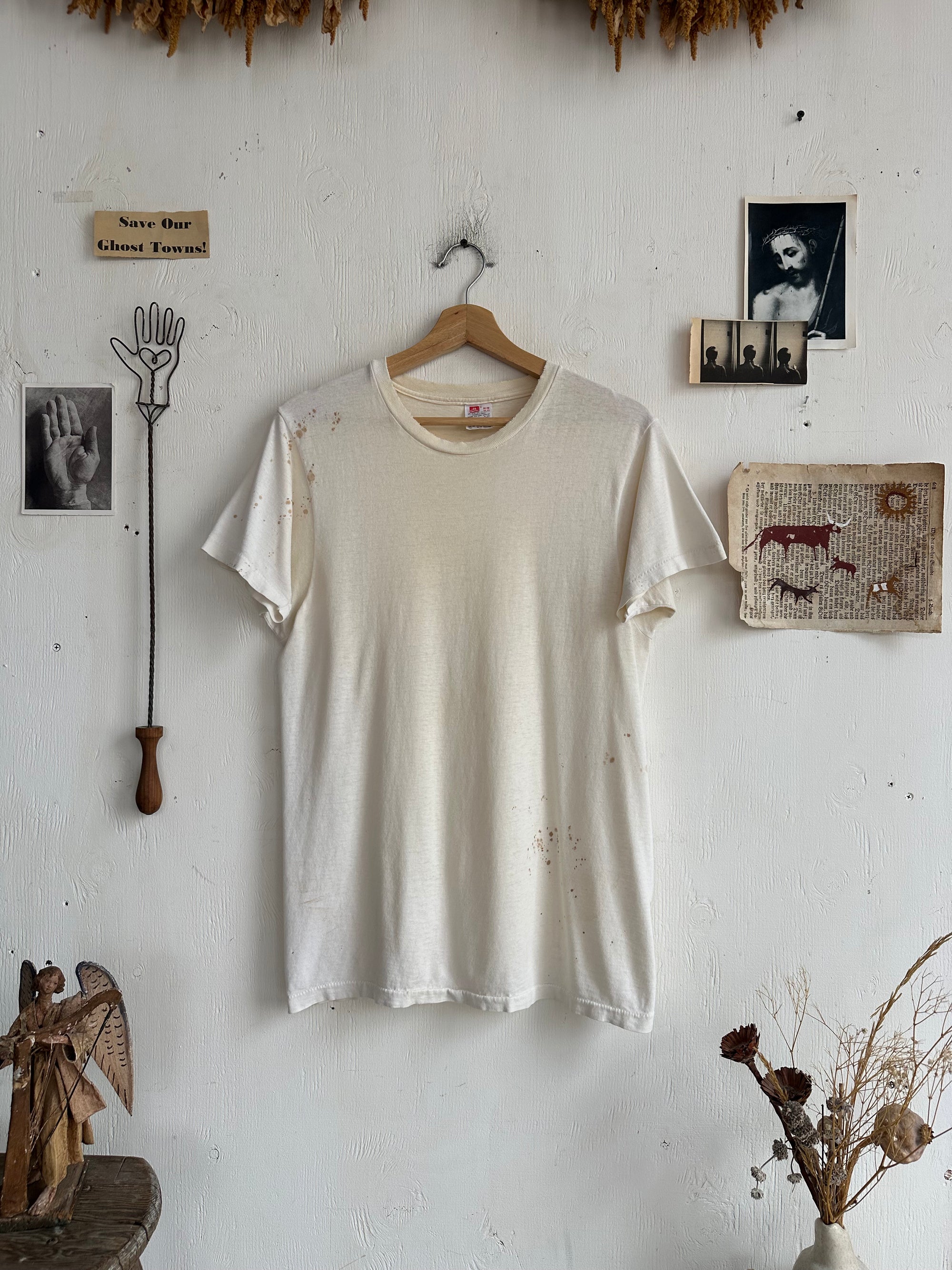 1990s Thrashed White Tee
