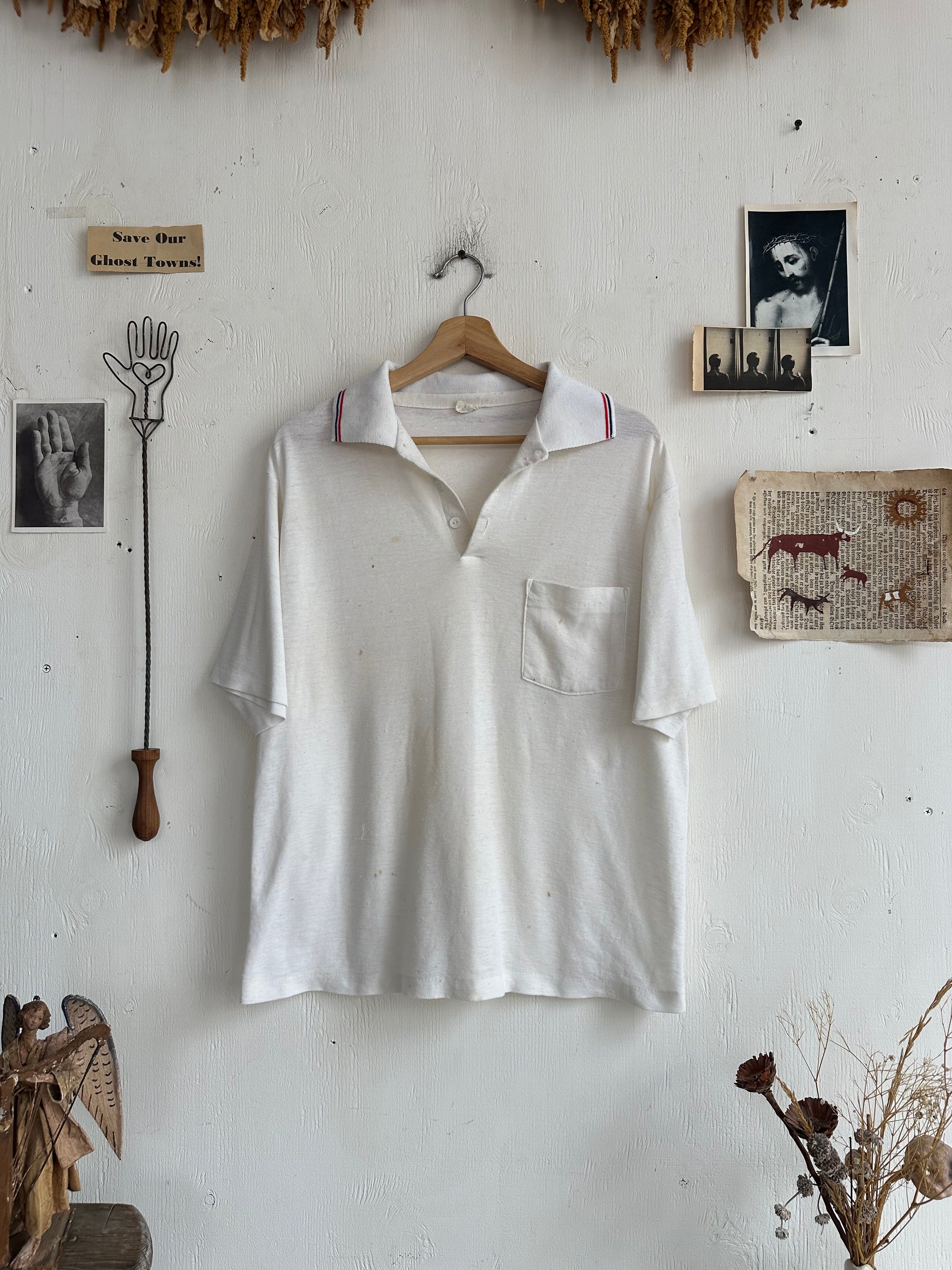 1980s Discolored Polo