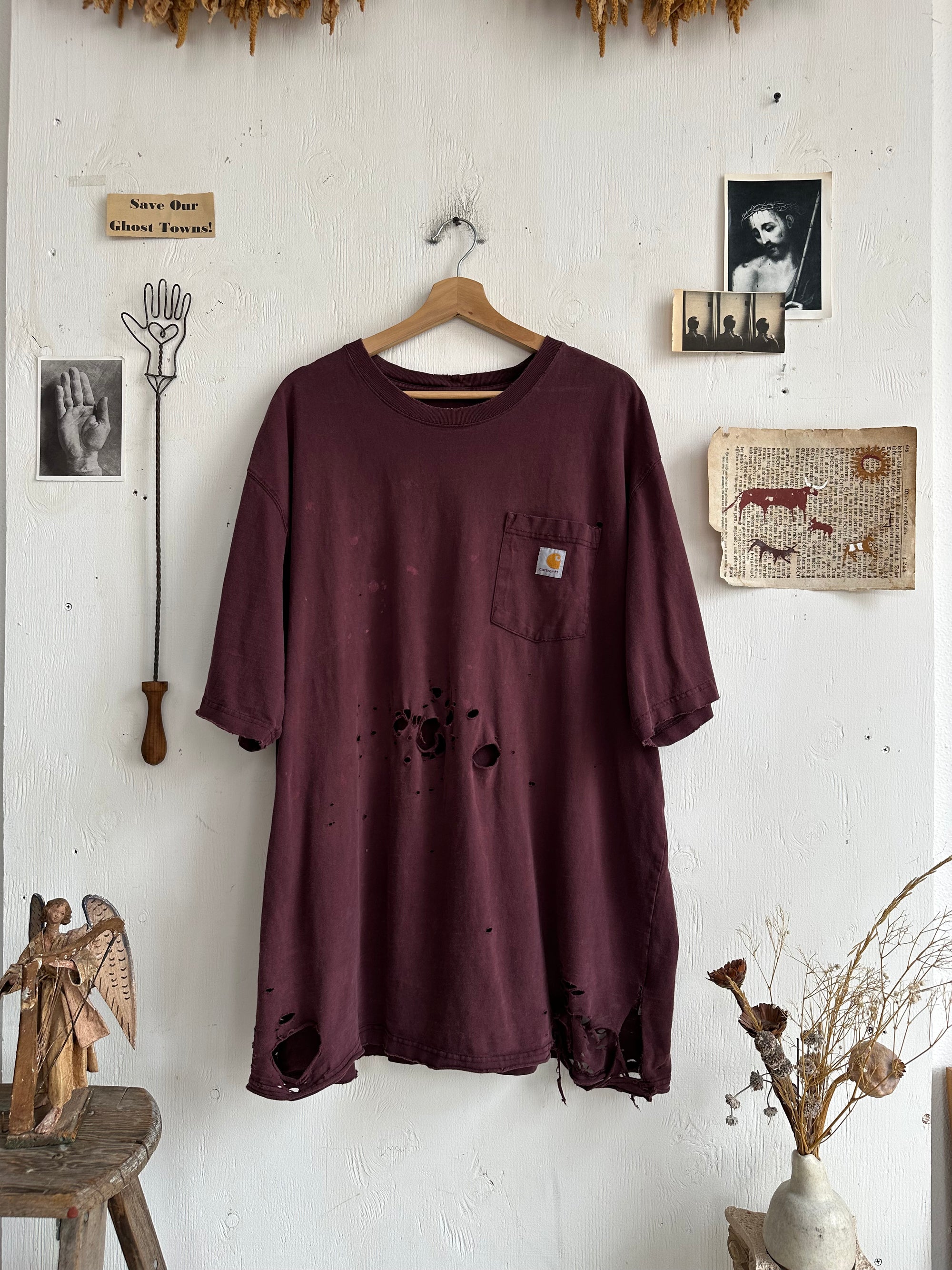 1990s/2000s Thrashed Carhartt Tee