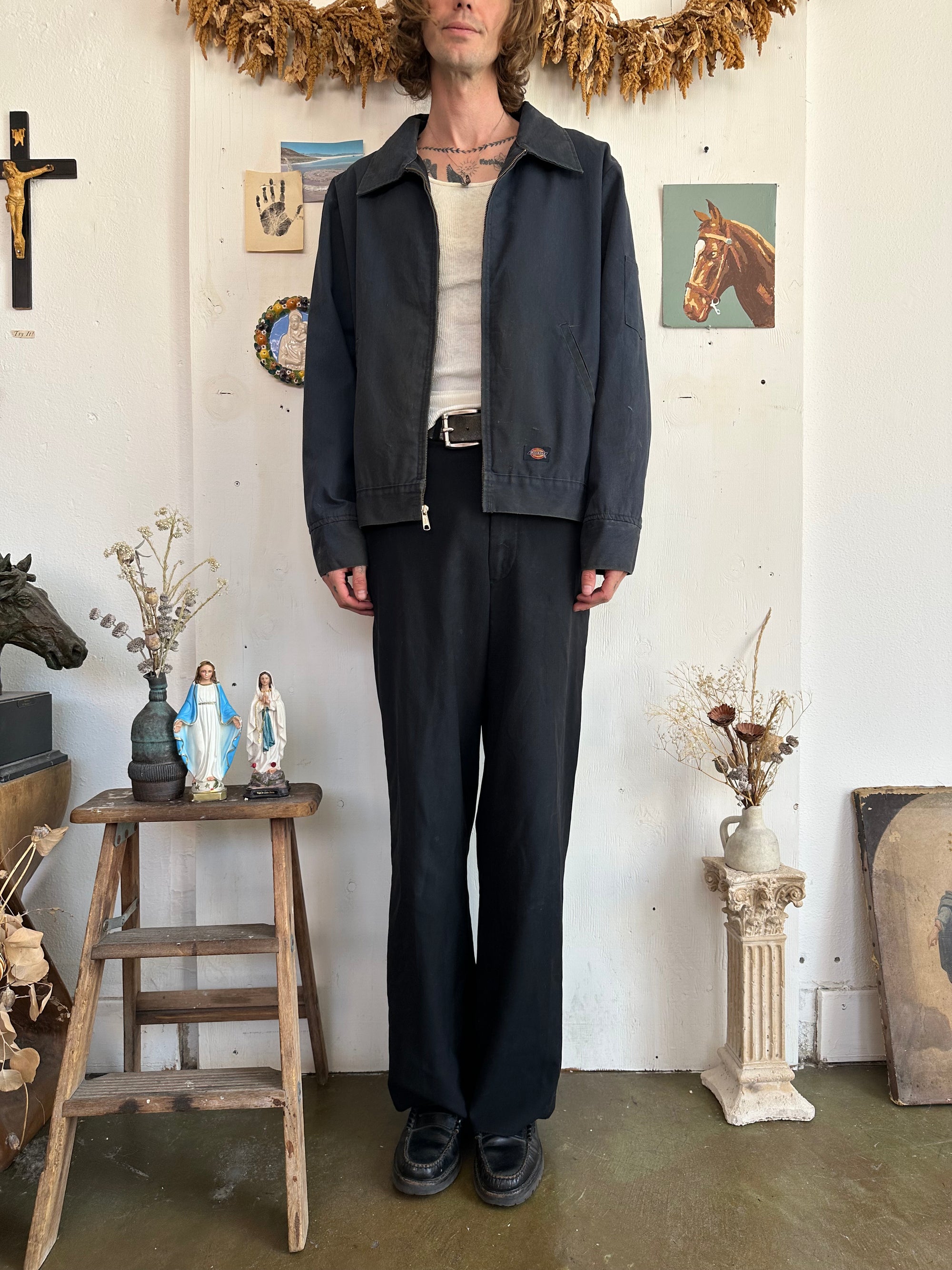 2000s Well Worn Dickies Work Jacket (Boxy XL)