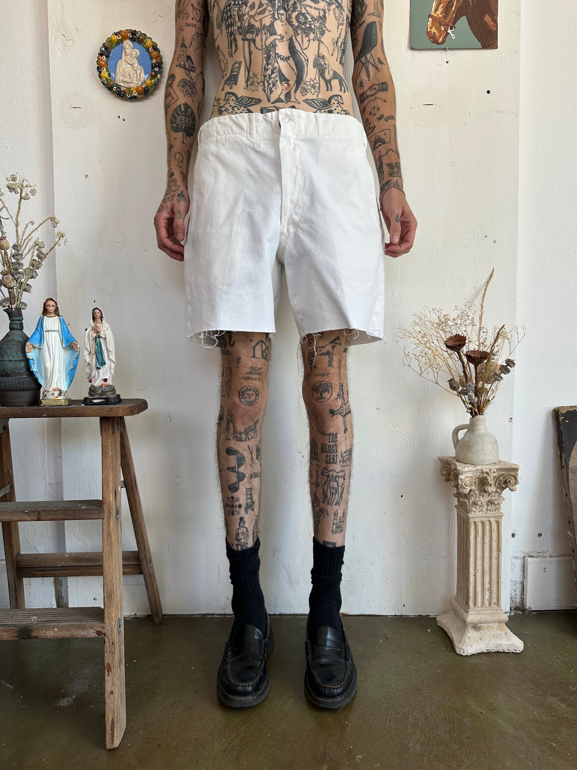 1940s Chopped Navel Academy Shorts (31)