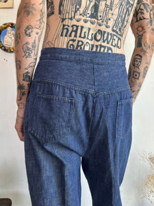 1970s Flared Denim Pants (28/29)