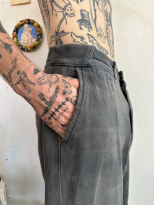 1950s Thrashed Heavy Whipcord Trousers (33/27)