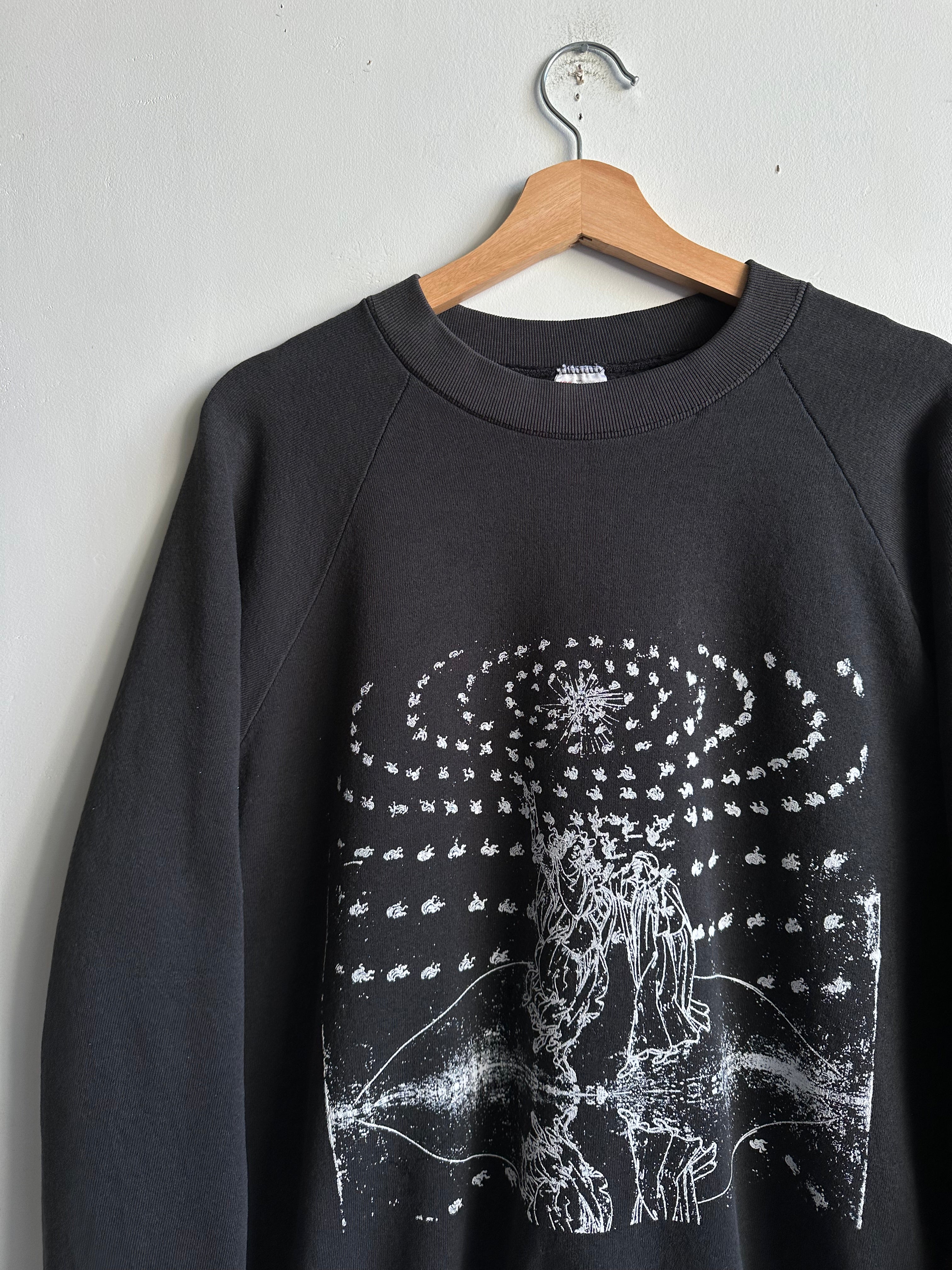 1990s Screen-Printed Fruit of the Loom Sweatshirt (Boxy L/XL)