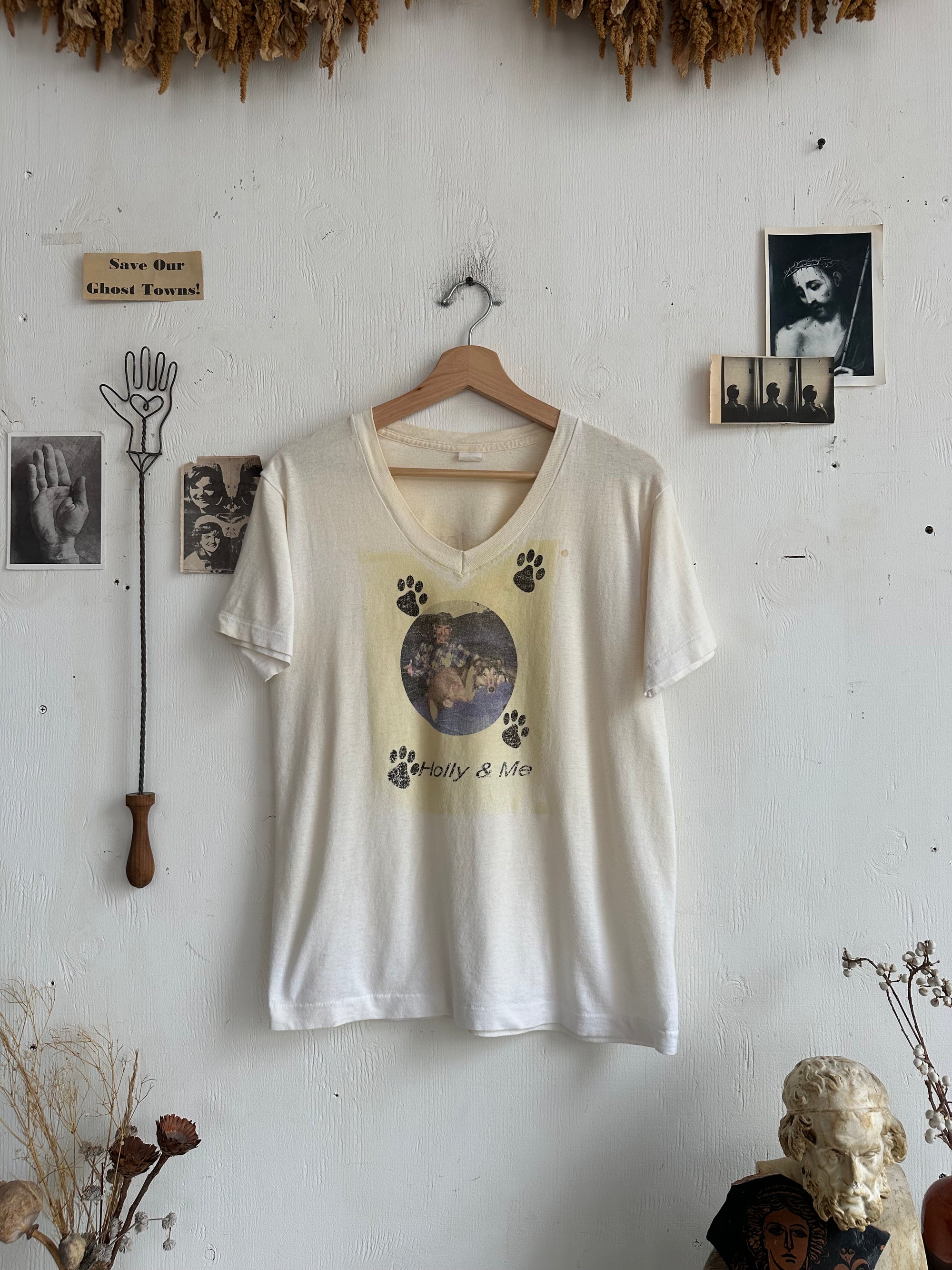 1980s Holly & Me Portrait V-Neck