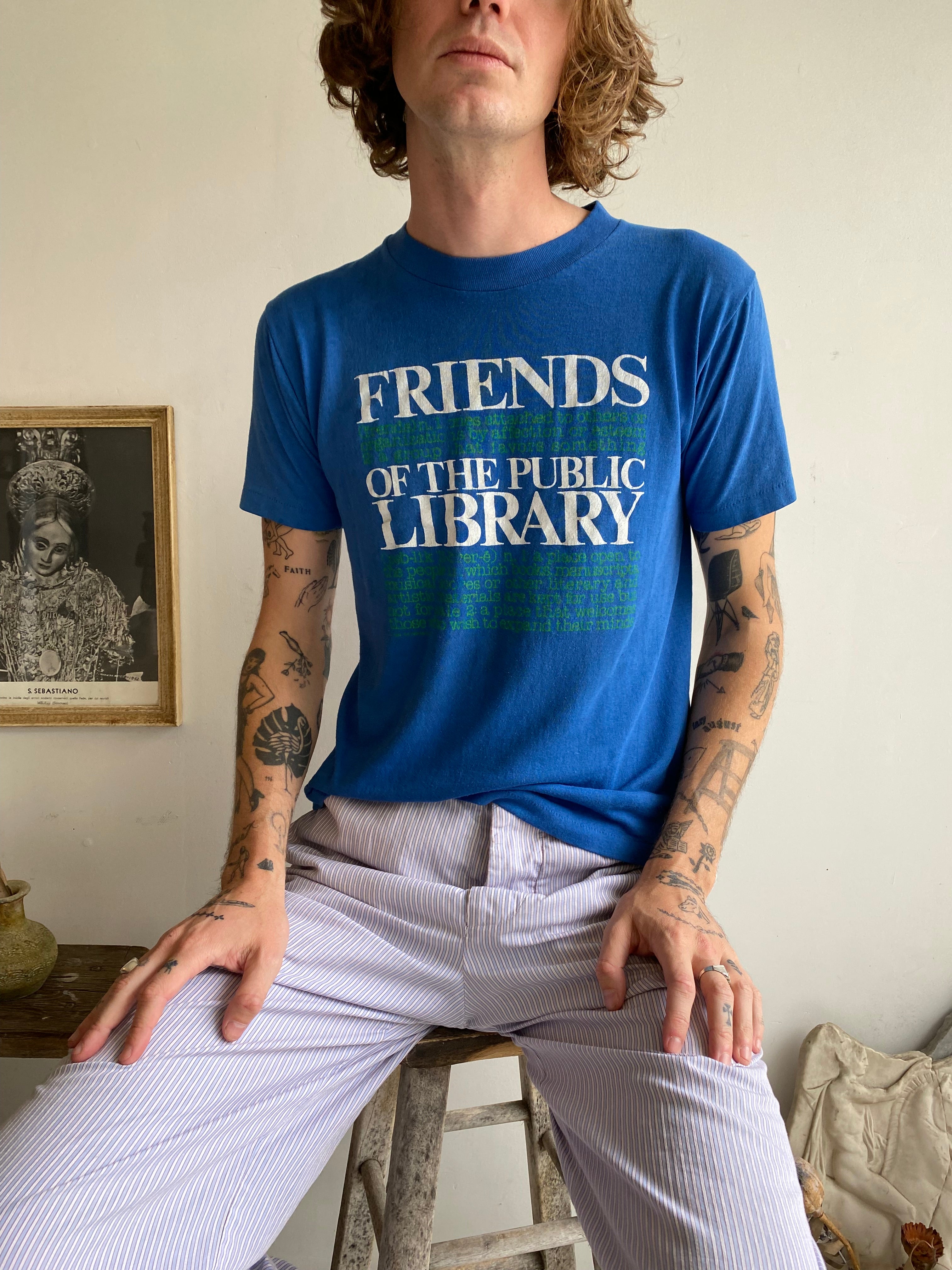 1980s Public Library Tee (M)