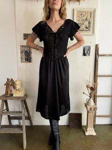 1990s Lace Top Slip (M Stretch)