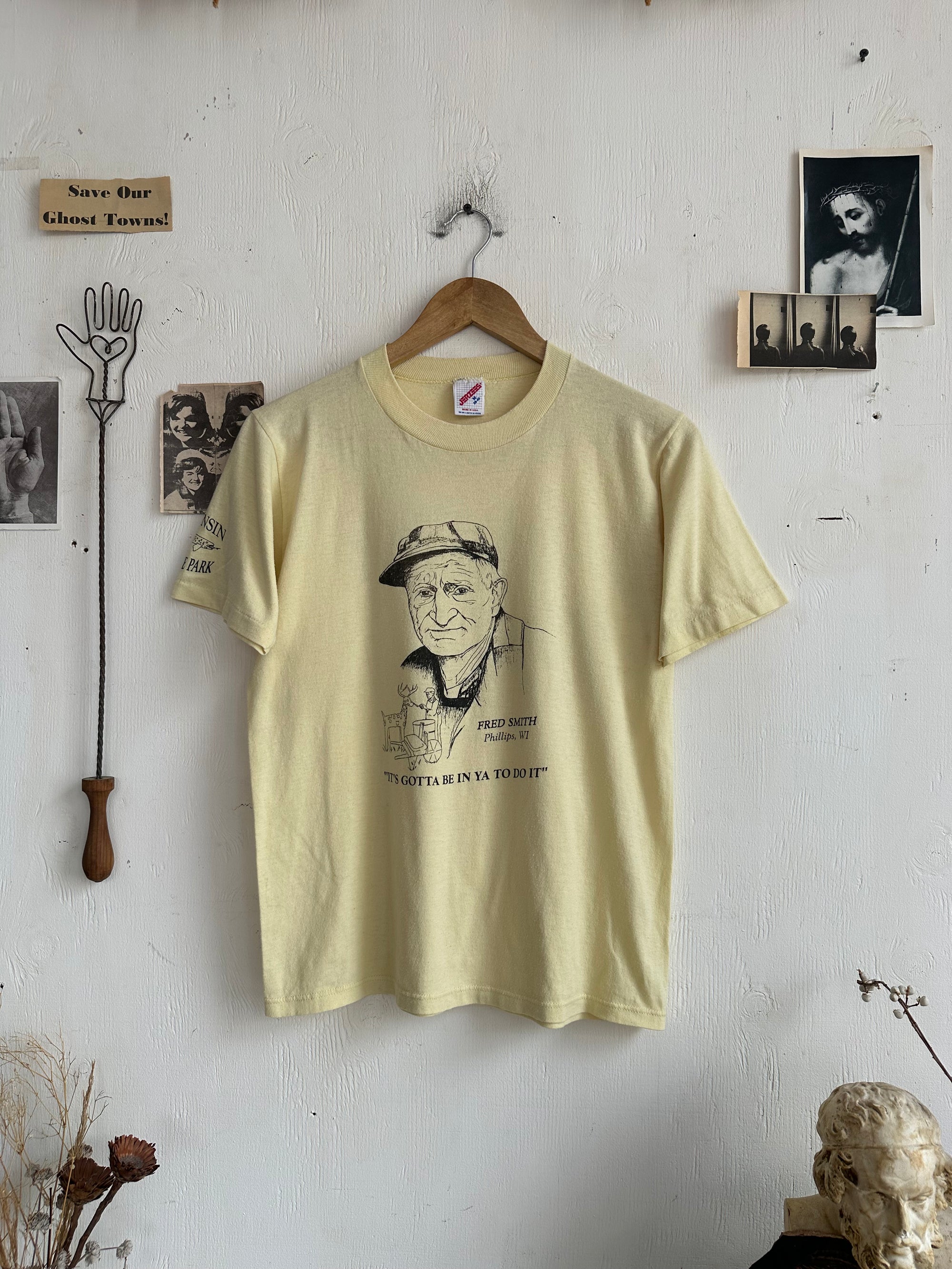 1980s Fred Smith Portrait Tee
