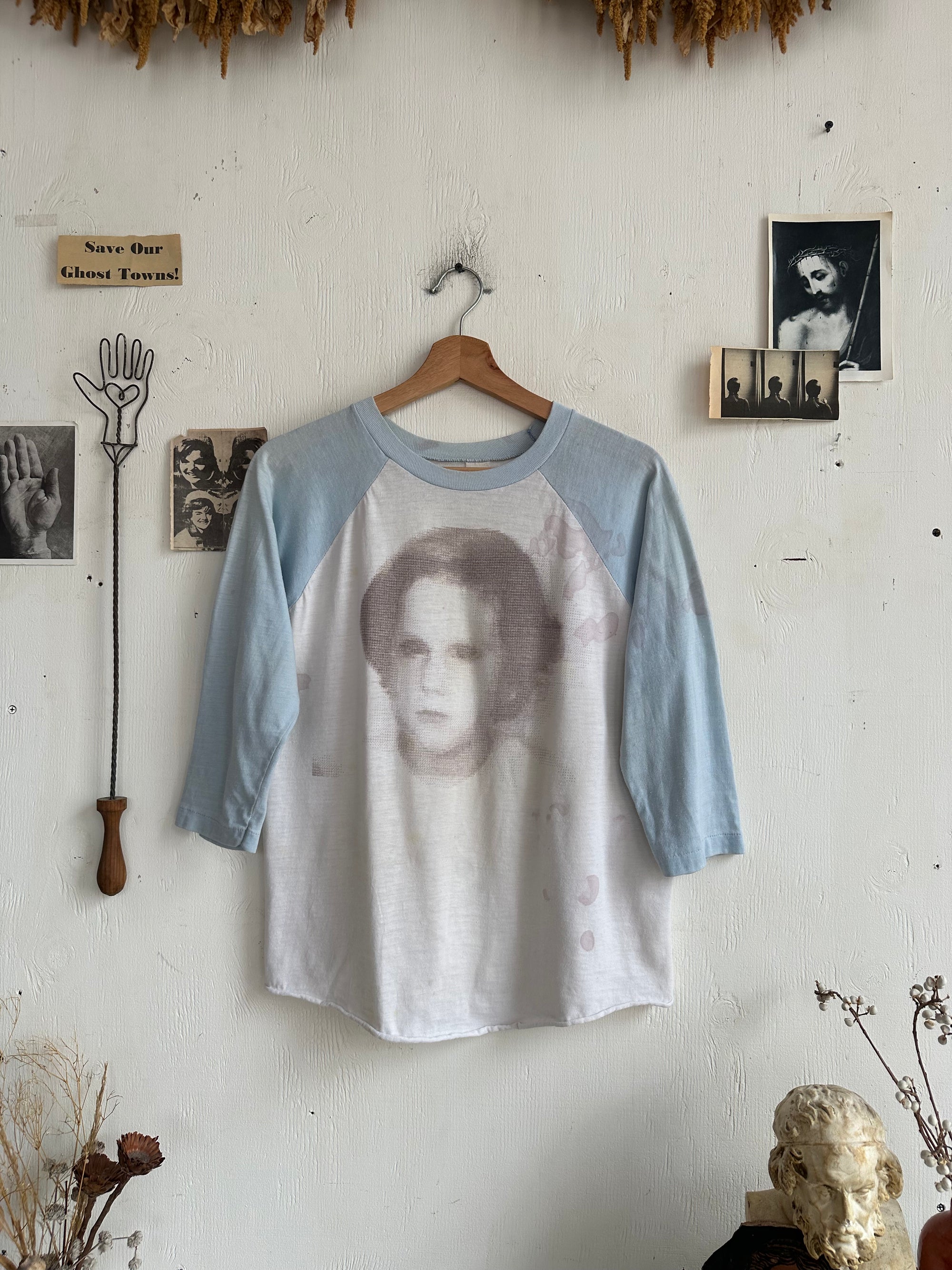 1970s Well Worn Portrait Baseball Tee