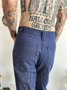 1970s Deadstock Seafarer Flare Denim (29/34)