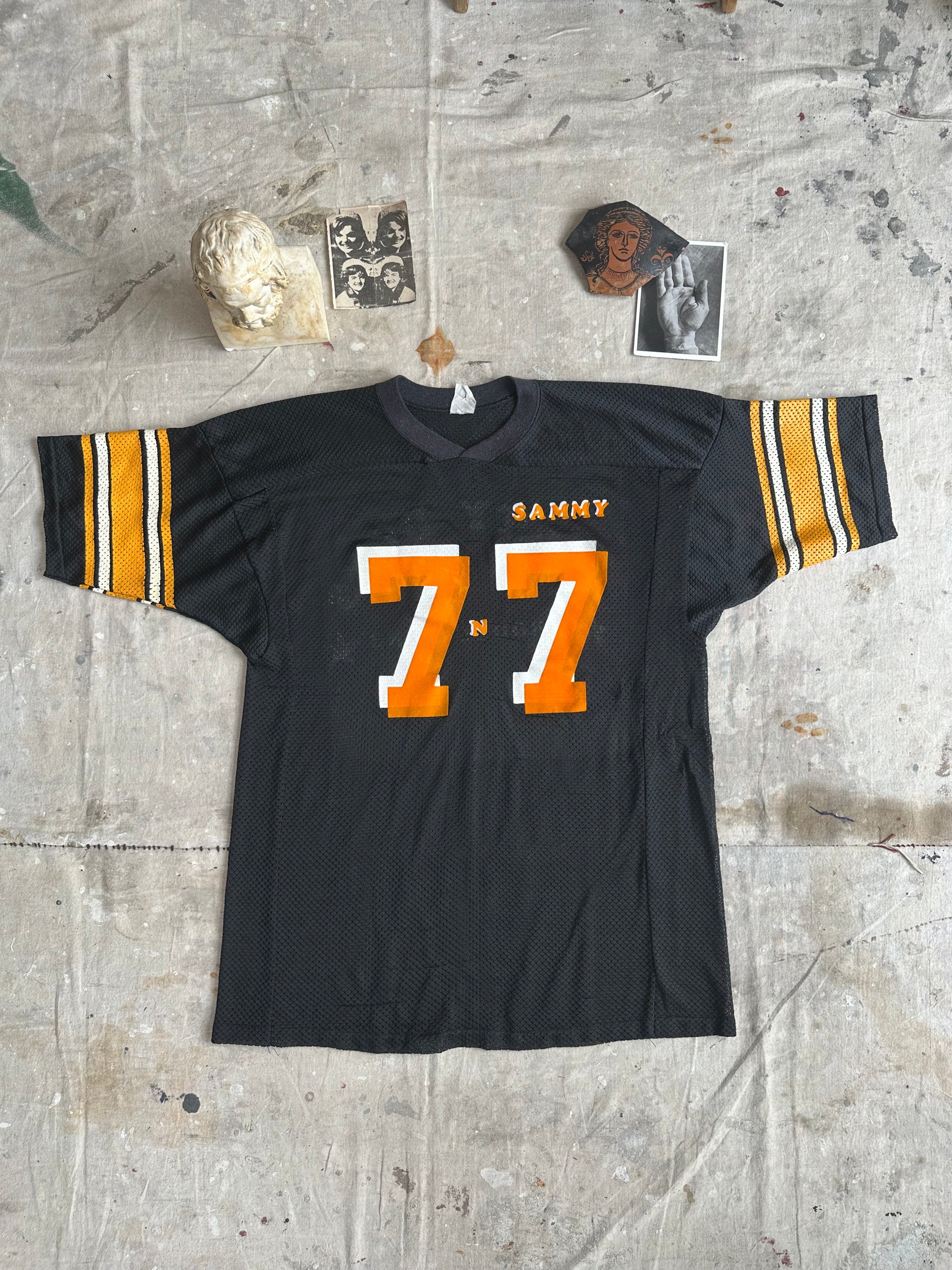 1980s Party Boy Number 77 Mesh Jersey