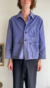 1970s Thrashed and Repaired Chore Jacket (M)