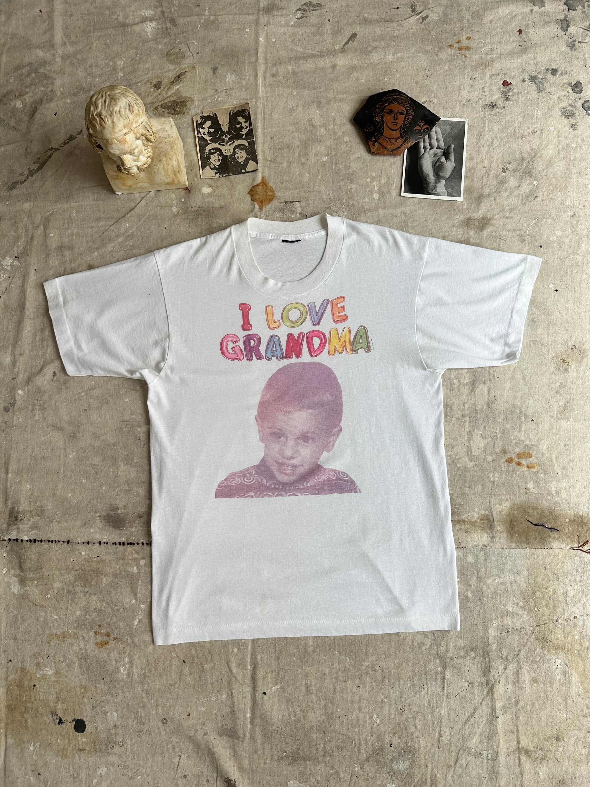 1980s I Love Grandma Portrait Tee