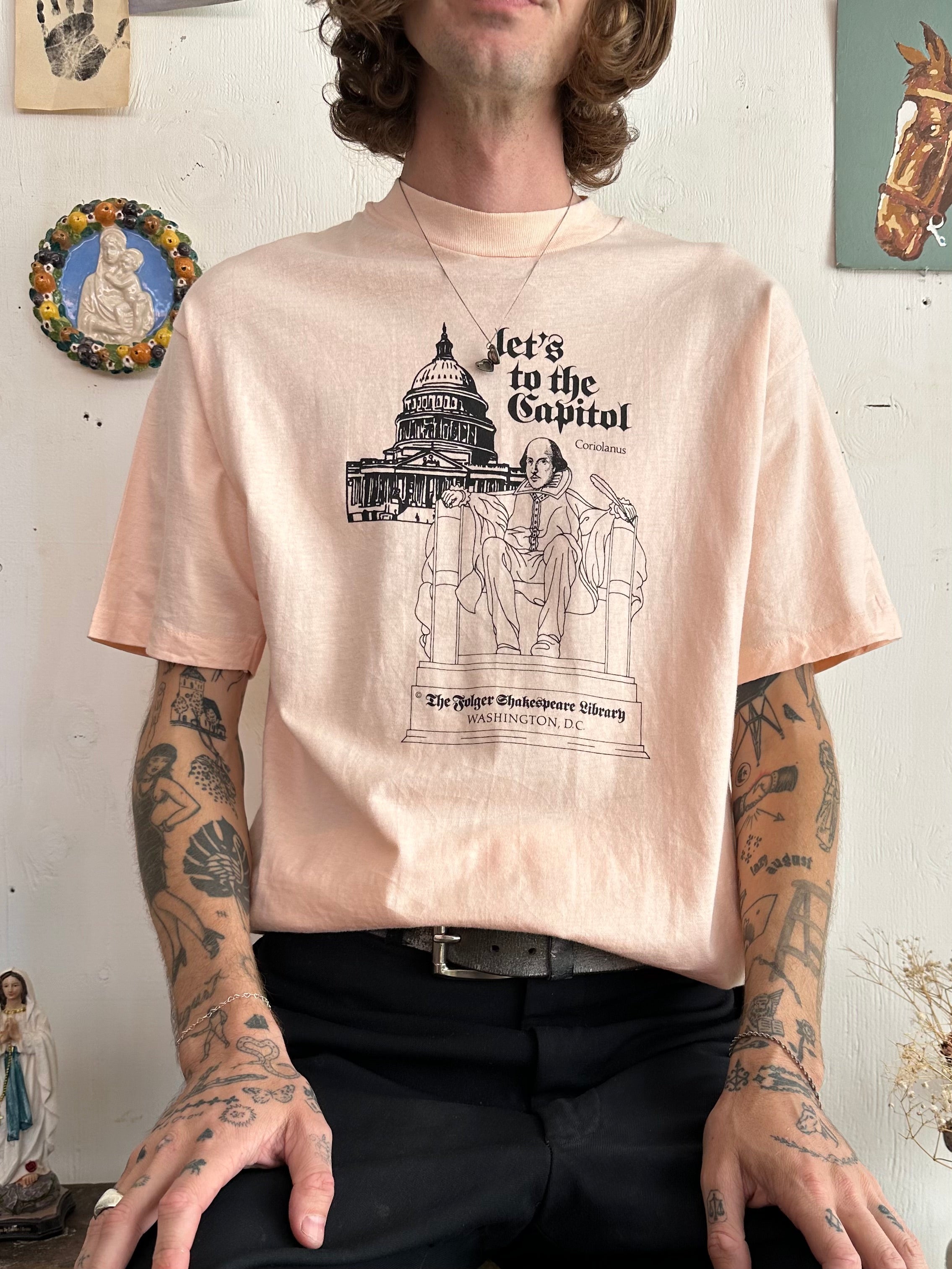 1980s Shakespear T-Shirt (XL)