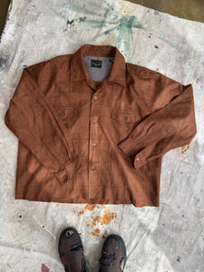 1980s Made in Japan Plaid Camp-Collar Button Up Shirt (Boxy XL)