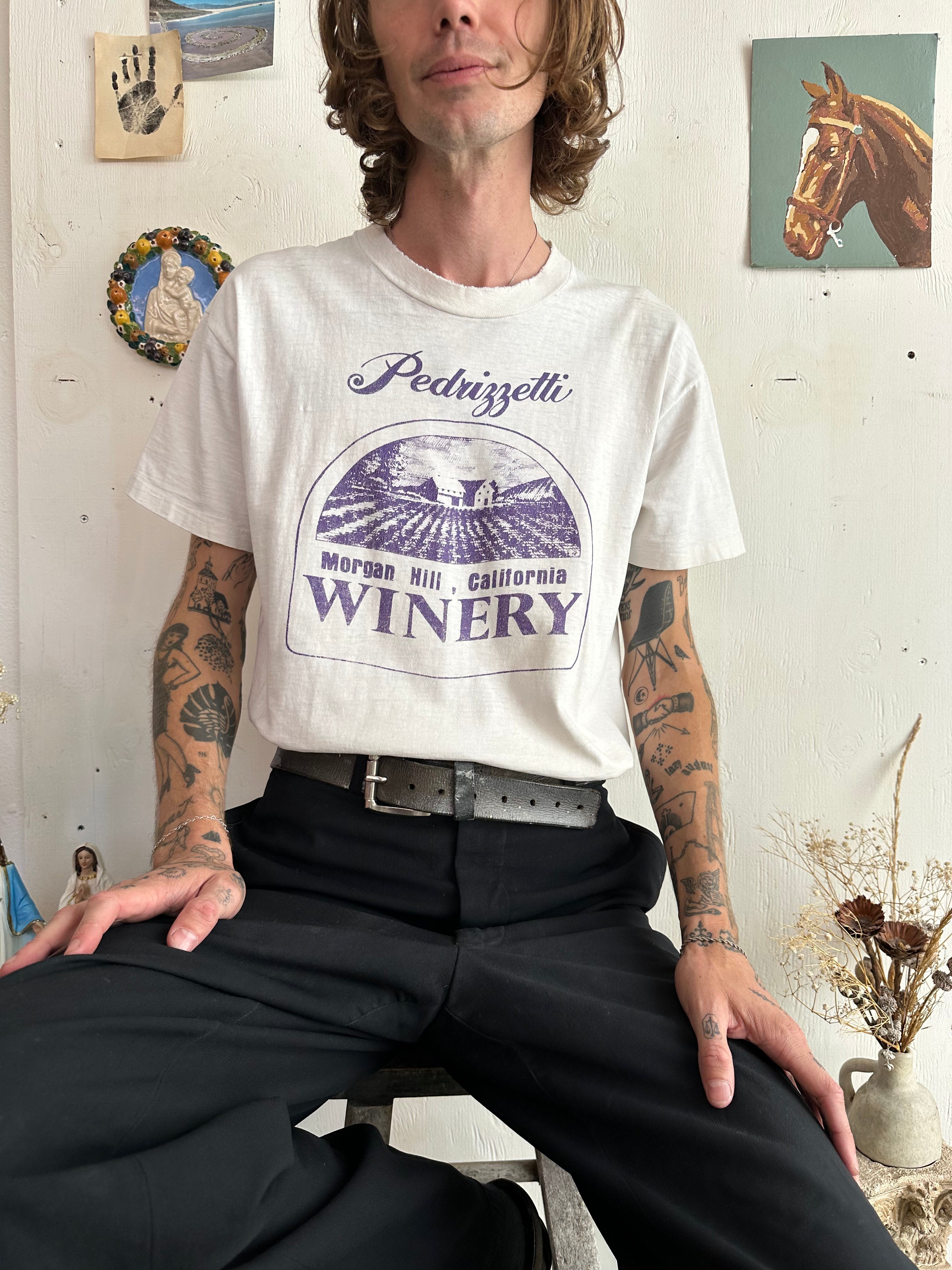 1970s Morgan Hill Winery Tee (L)