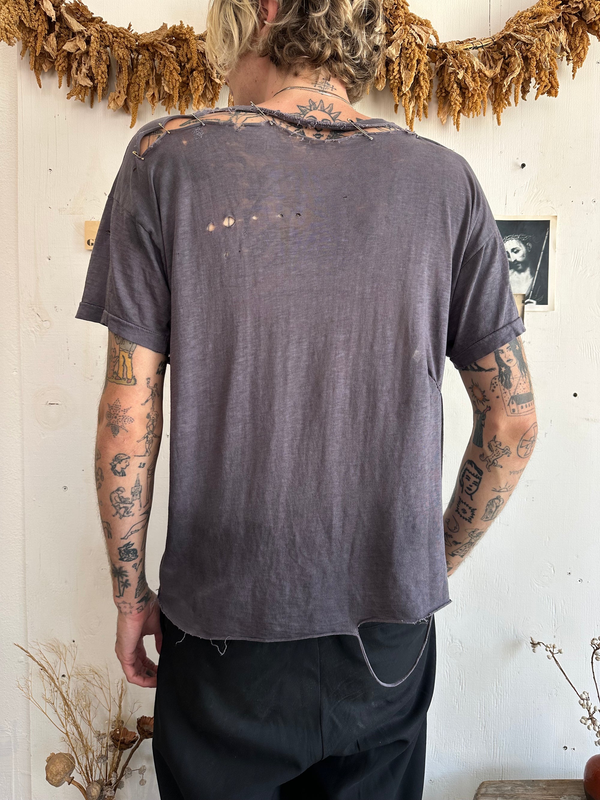 1970s Thrashed and Paper Thin Faded Tee