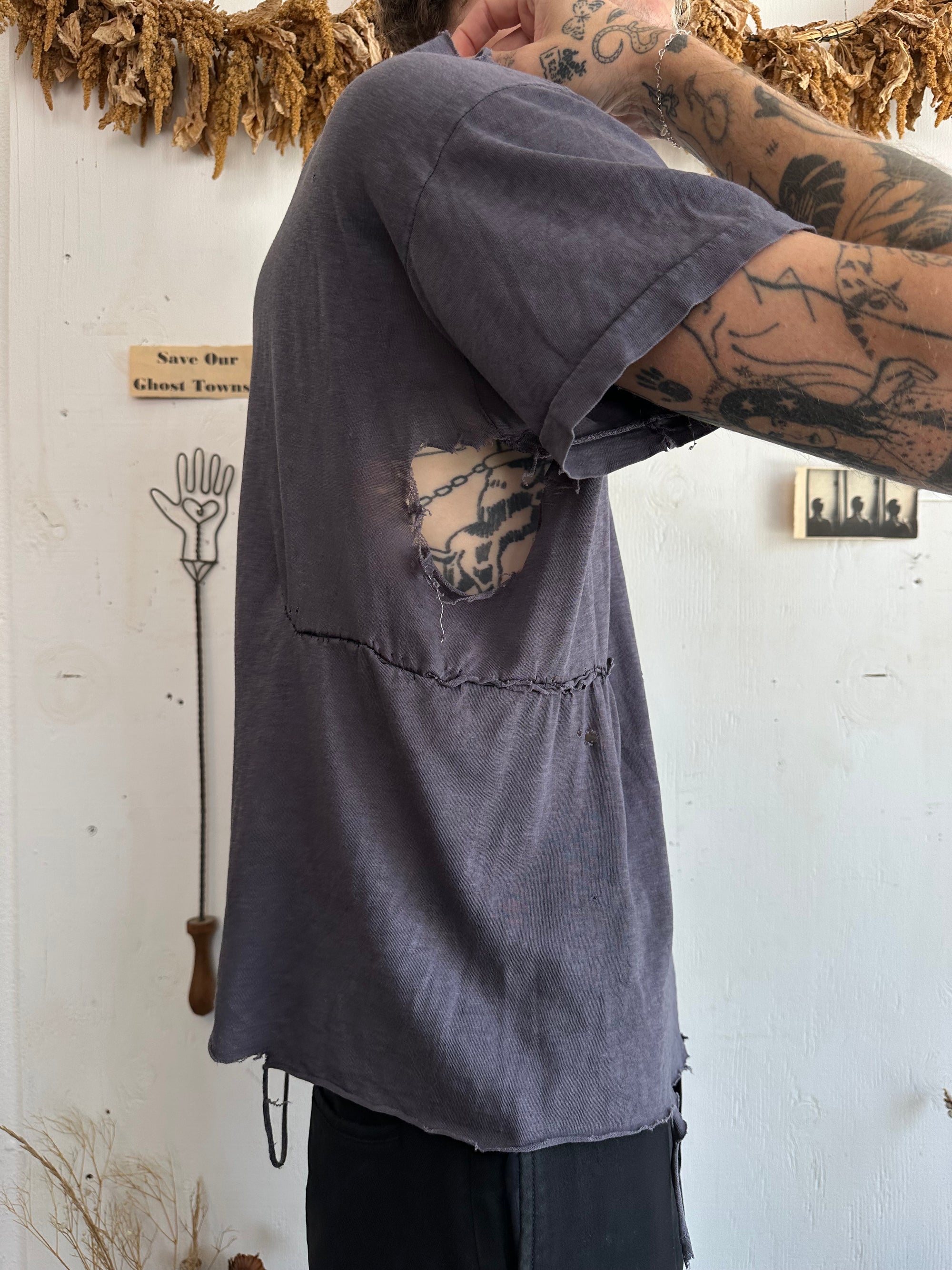 1970s Thrashed and Paper Thin Faded Tee