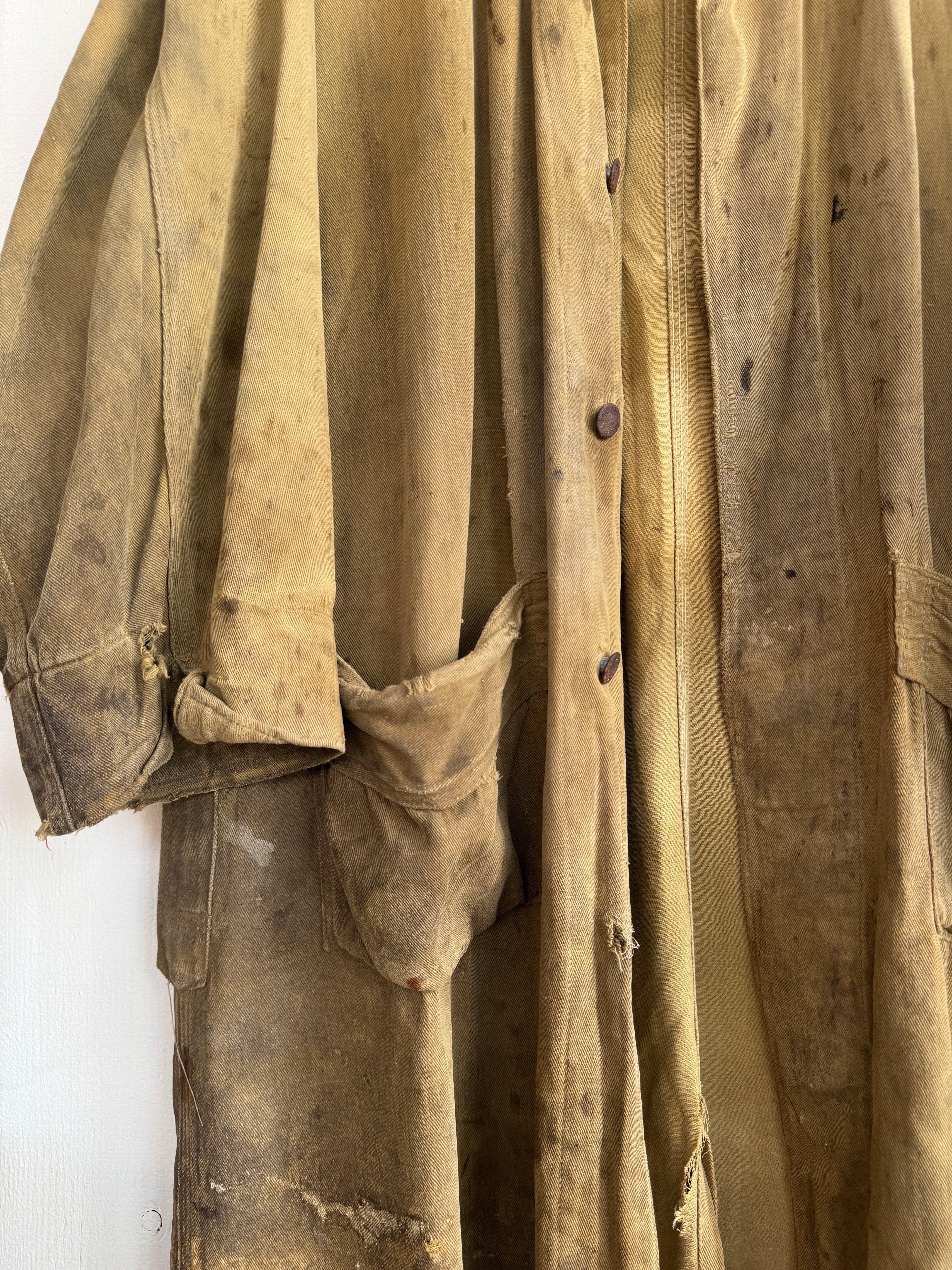 Early 1900s Thrashed Cotton Trench (OS)