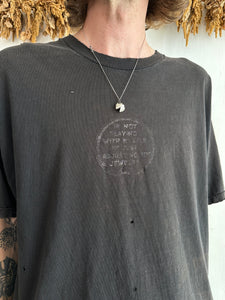 1990s Well Worn Adjusting My Jewelry Fashion Victim T-Shirt (XL)