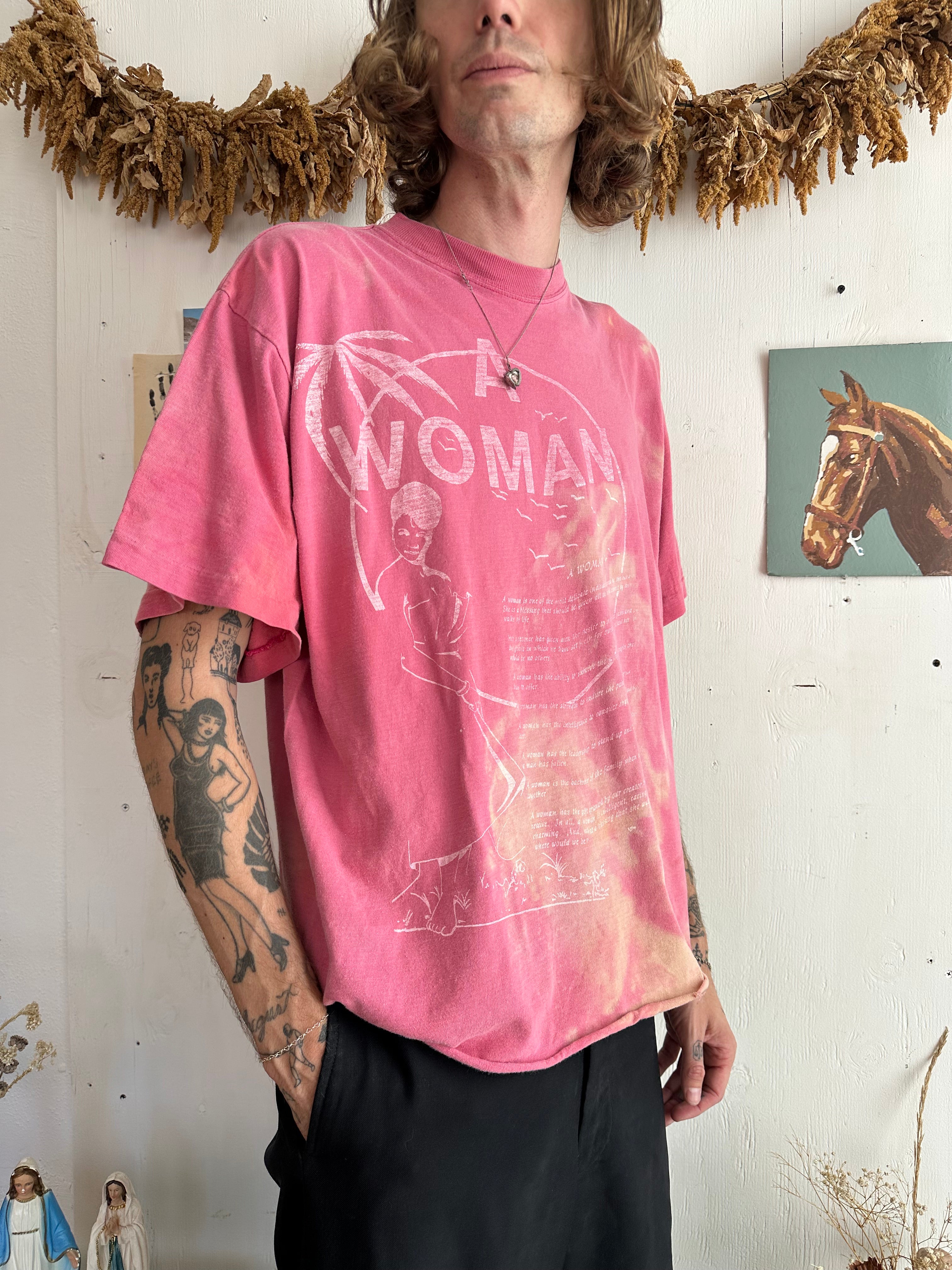 1980s A Woman Tee (Boxy L/XL)