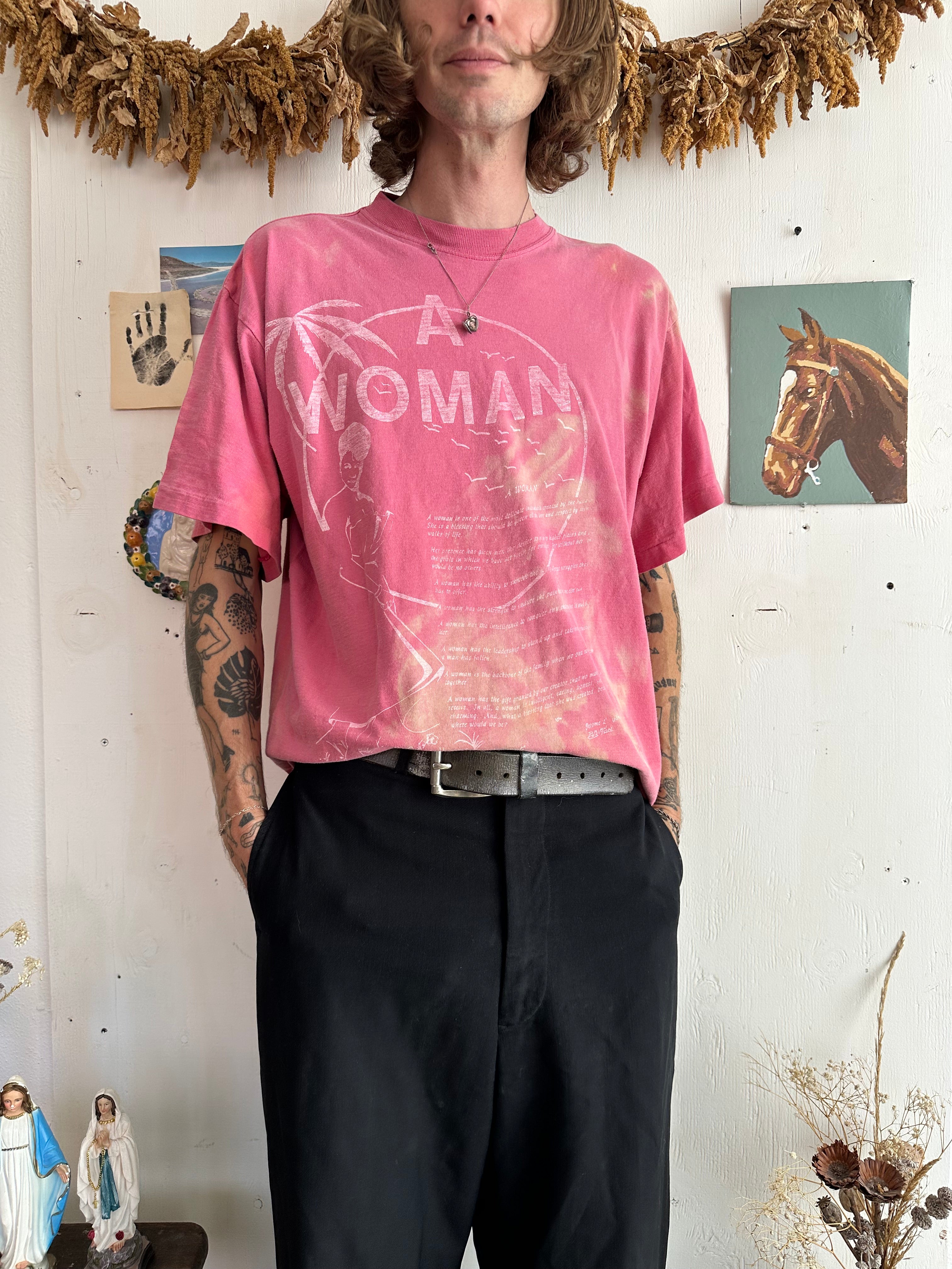 1980s A Woman Tee (Boxy L/XL)
