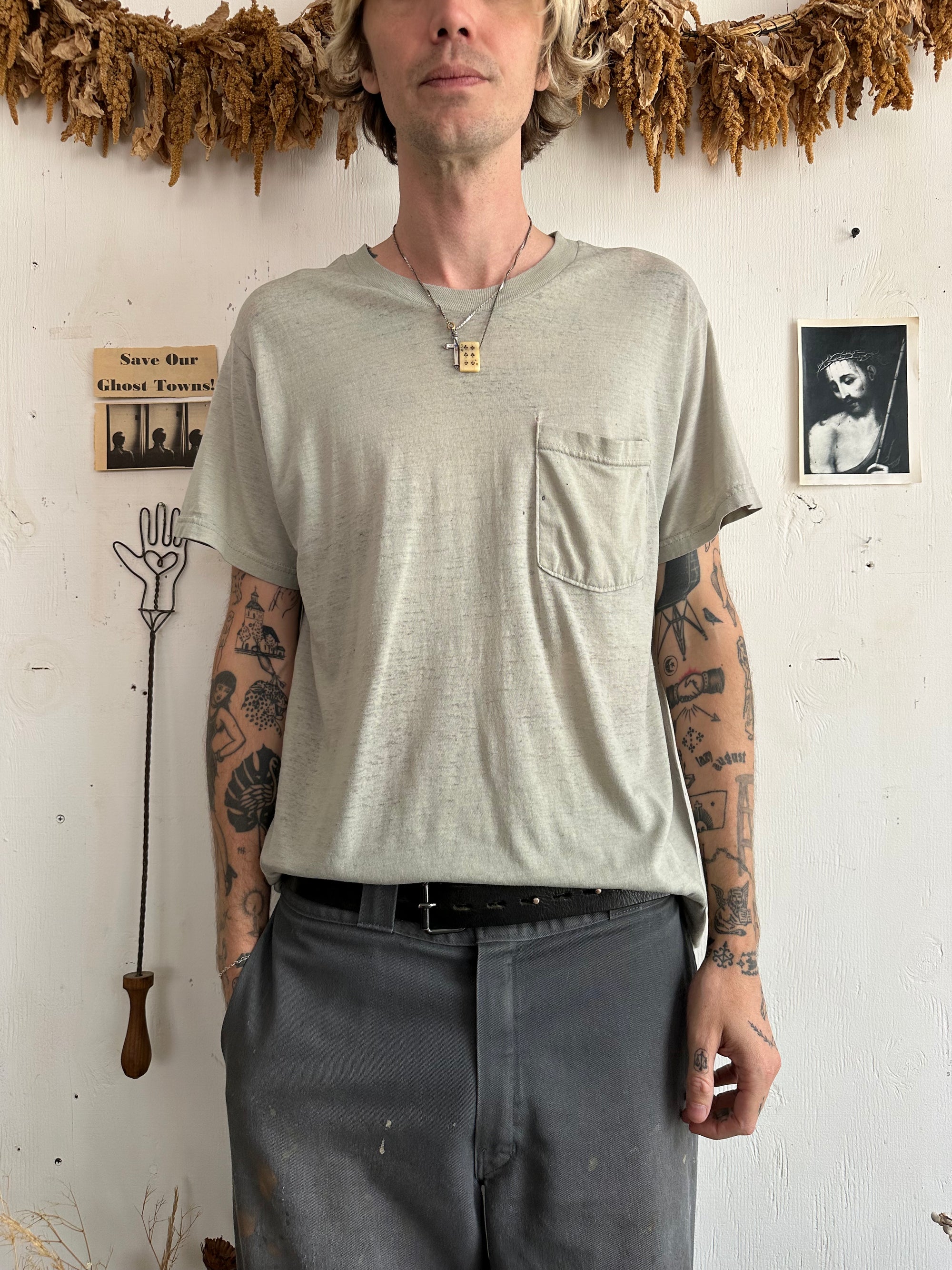 1990s Paper Thin Pocket Tee
