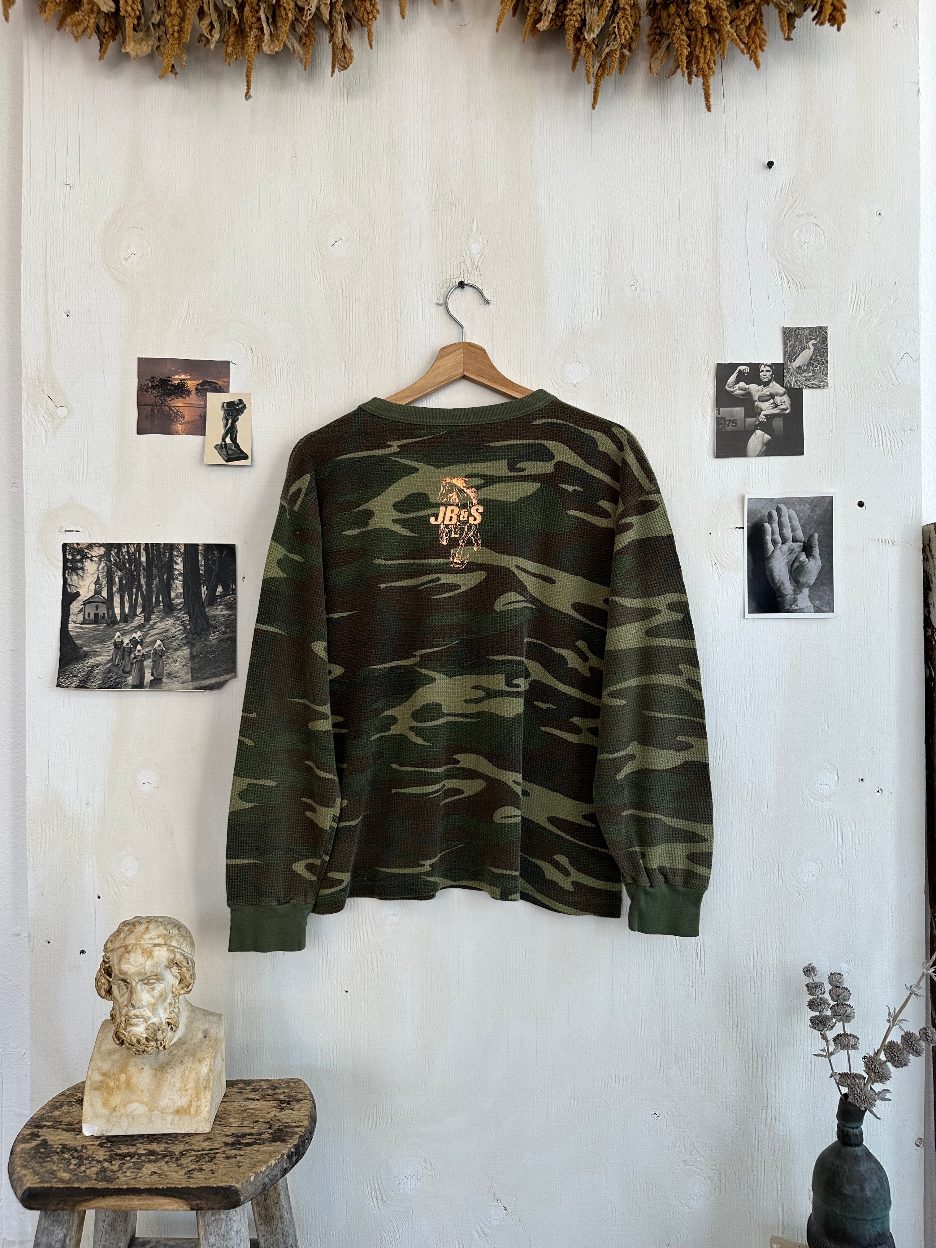 1980s Camo Thermal (Boxy S/M)