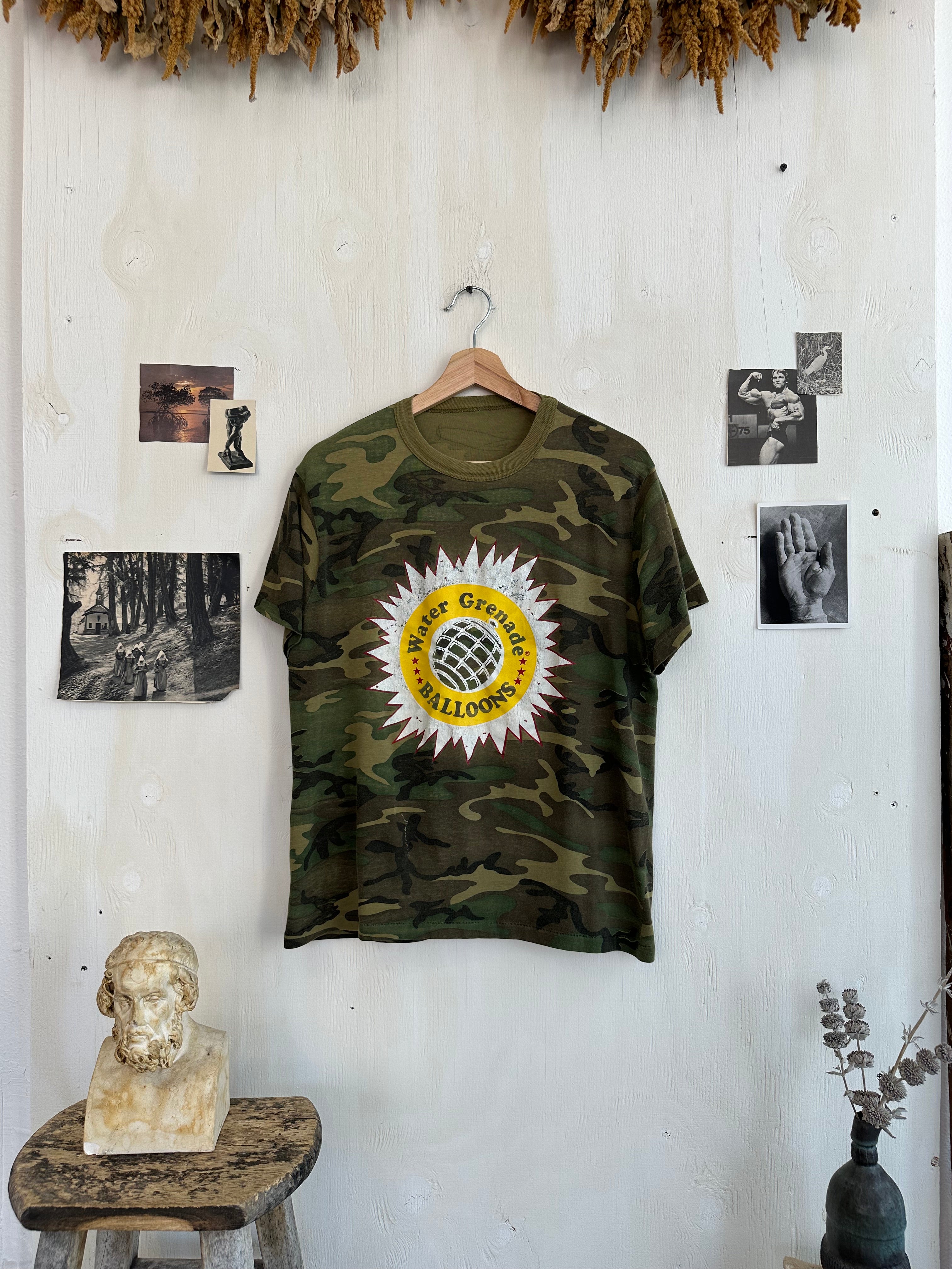 1980s Water Balloons Camo T-Shirt (M)