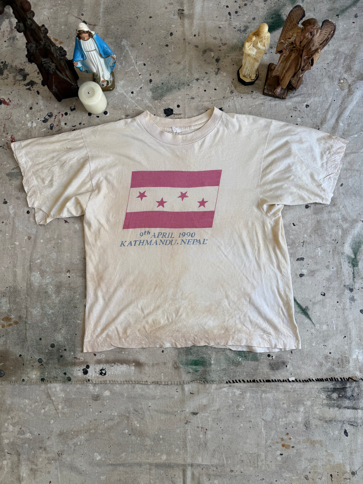 1990 Perfectly Worn Nepal Tee