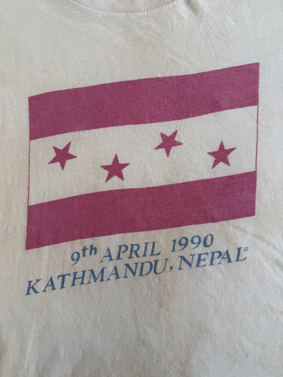 1990 Perfectly Worn Nepal Tee