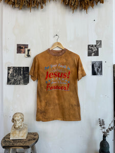 1990s Faded Jesus Forever T-Shirt (M)