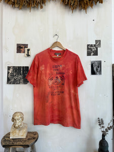 1980s Faded Blue Ribbon Race Horse T-Shirt (XL)