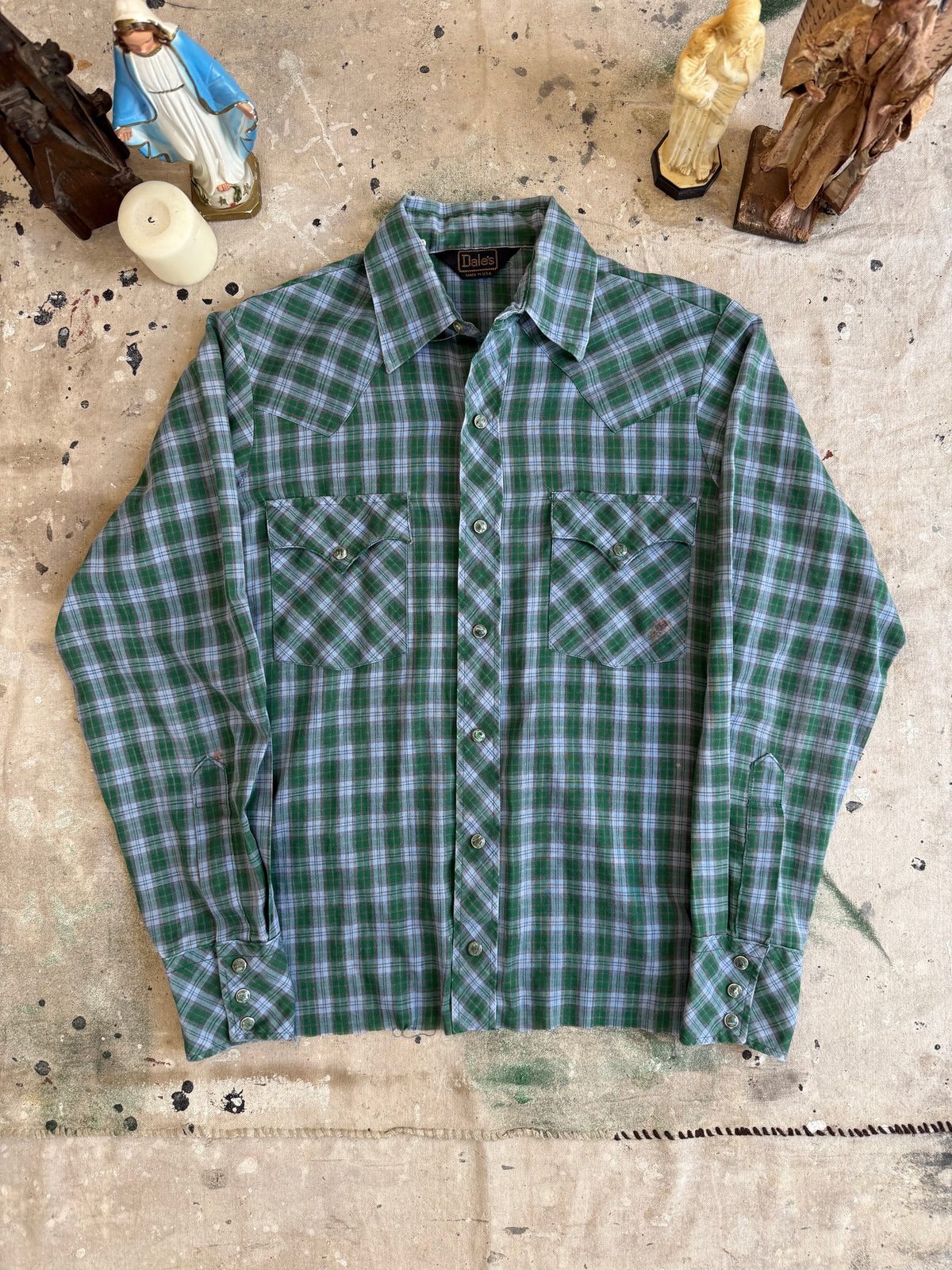 1970s Snap Button Dales Western Shirt