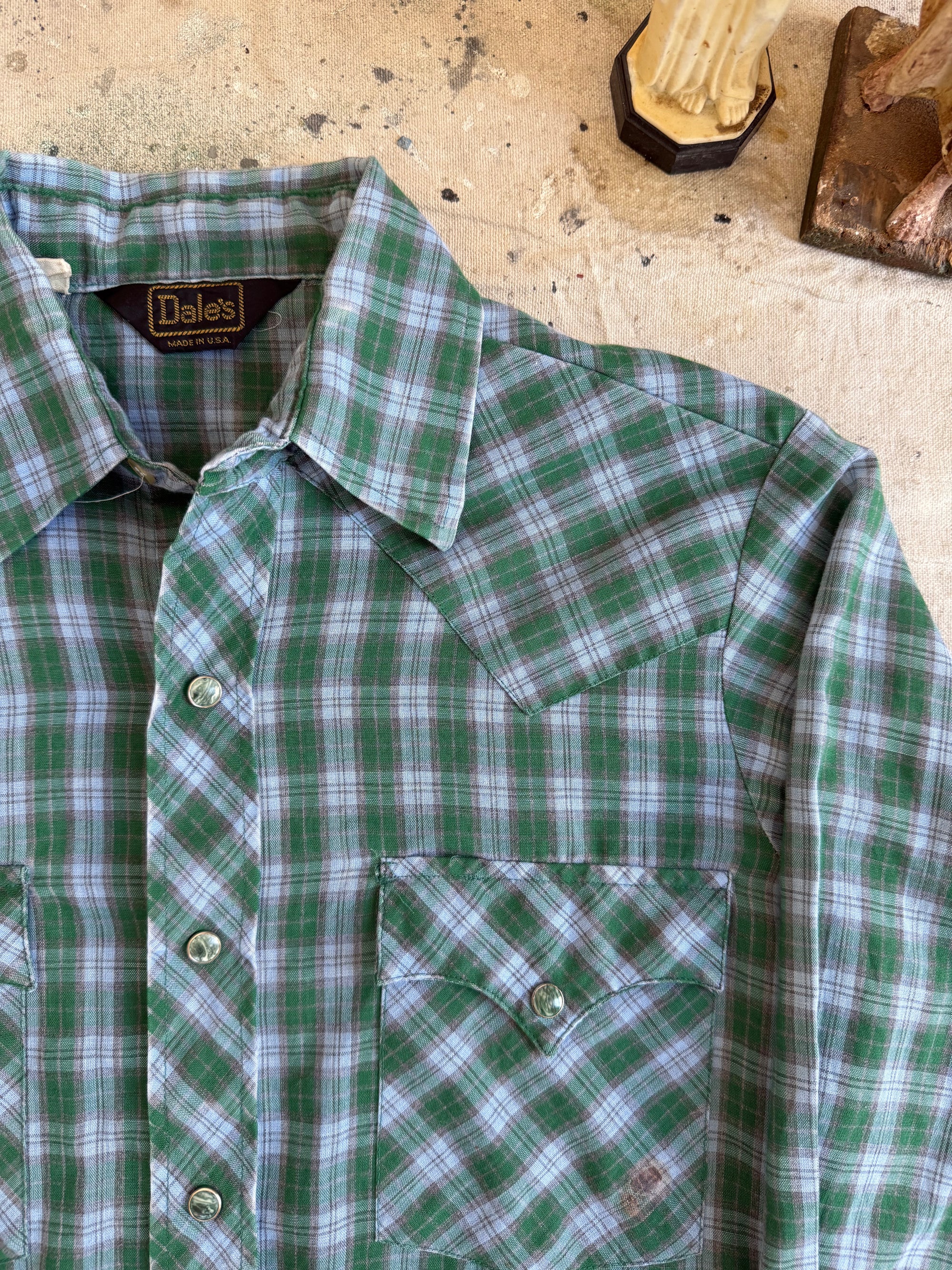 1970s Snap Button Dales Western Shirt