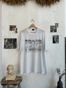 1980s Paper Thin Peace Shirt (XXL)