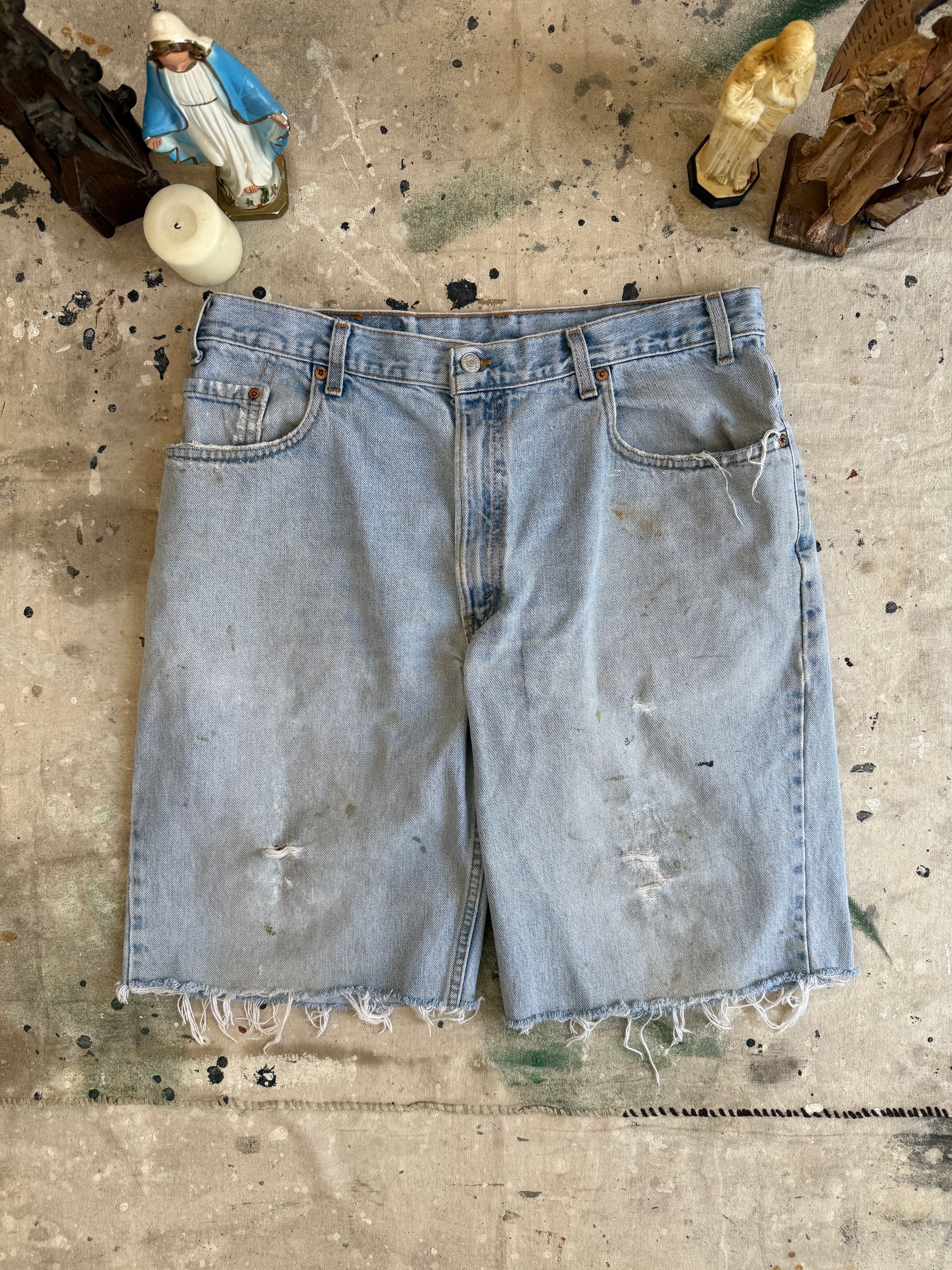 1990s Chopped Baggy Levis 560s